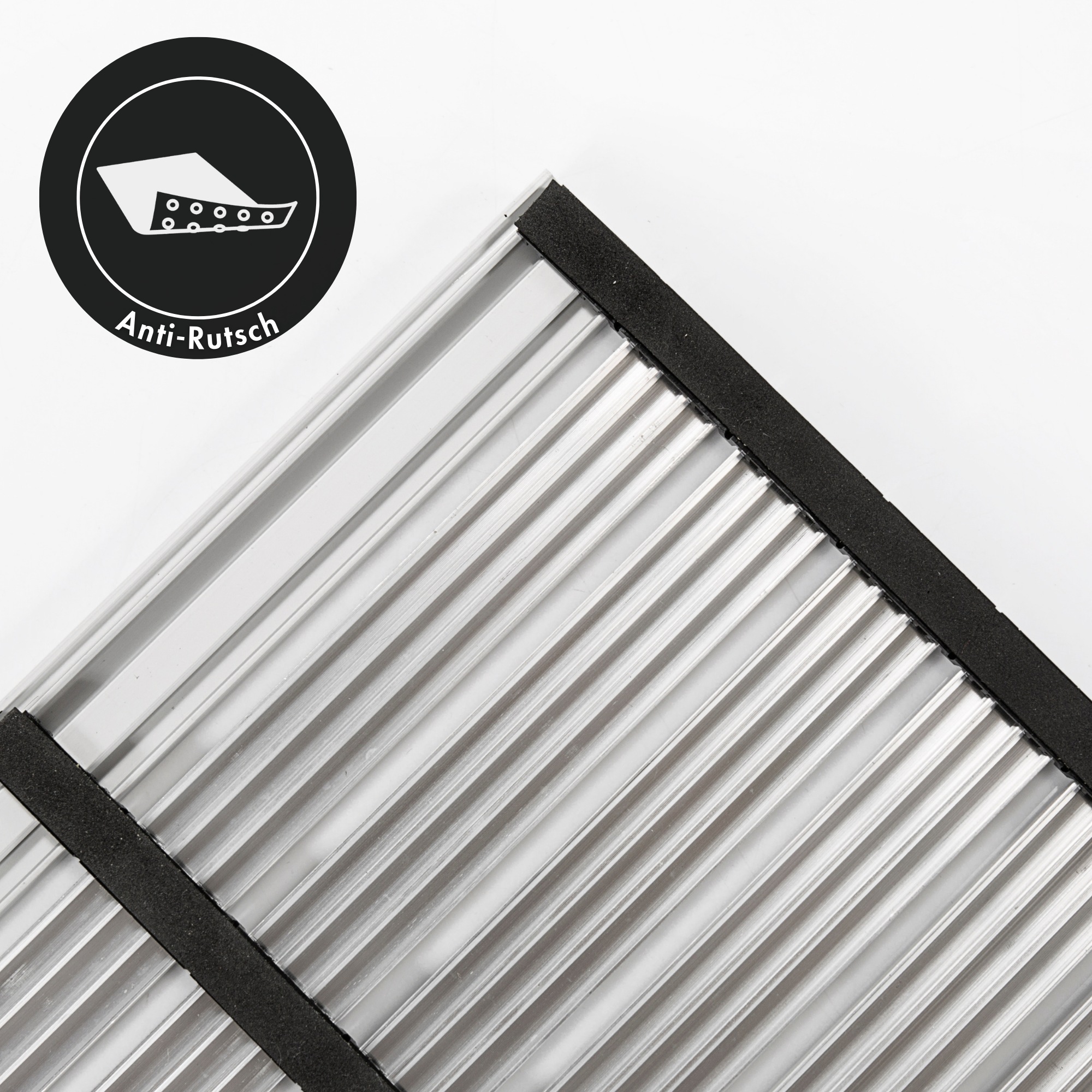 Andiamo Fußmatte »Alu-Türmatte Exclusive« rechteckig 10 mm Höhe Schmutzfangmatte, In- und Outdoor geeignet