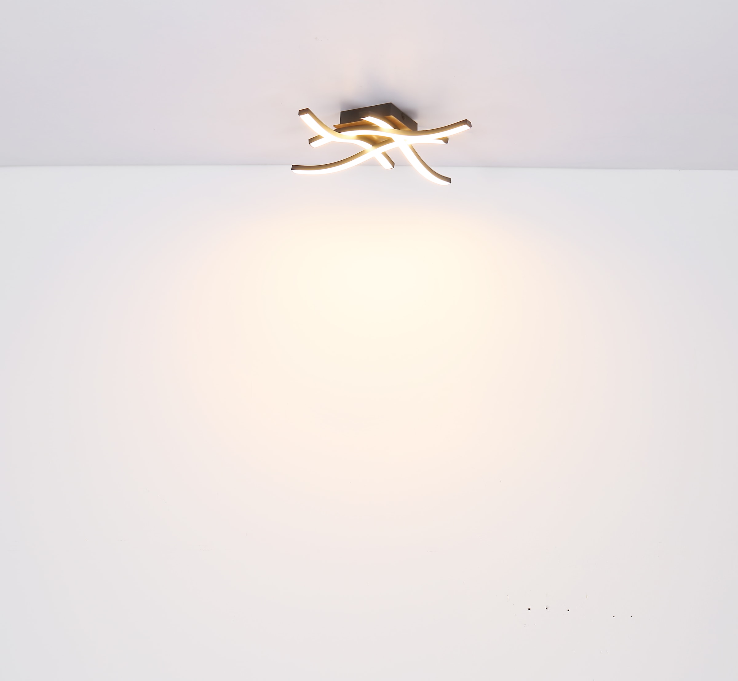 GLOBO LIGHTING LED Deckenleuchte »EVITA«, Leuchtmittel LED-Modul | LED fest integriert, Deckenlampe/Wohnzimmer/Schlafzimmer/modern