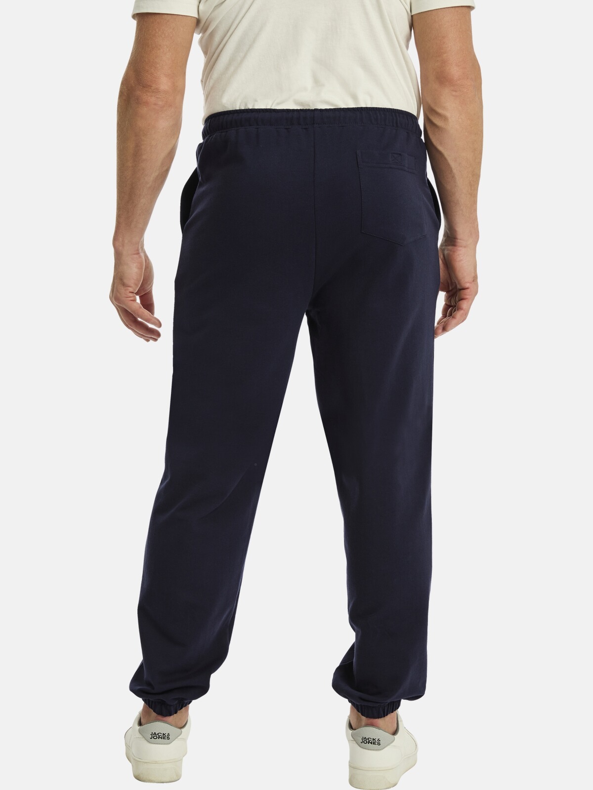 Jogginghose JAN VANDERSTORM "Jogginghose THIBOR", Herren, Gr. 3XL, N-Gr, blau (dunkelblau), Obermaterial: 100% Baumwolle CO., Hosen Jogginghose 2