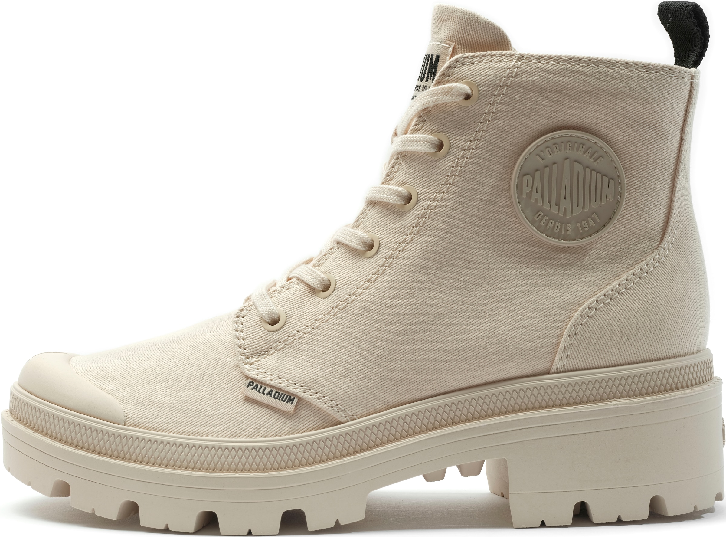 Palladium Schnürboots "PALLABASE TWILL" günstig online kaufen