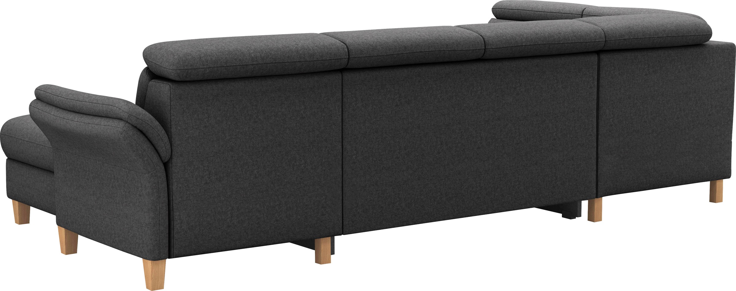 Home affaire Glendale U-Shaped Sofa Dark Grey 9