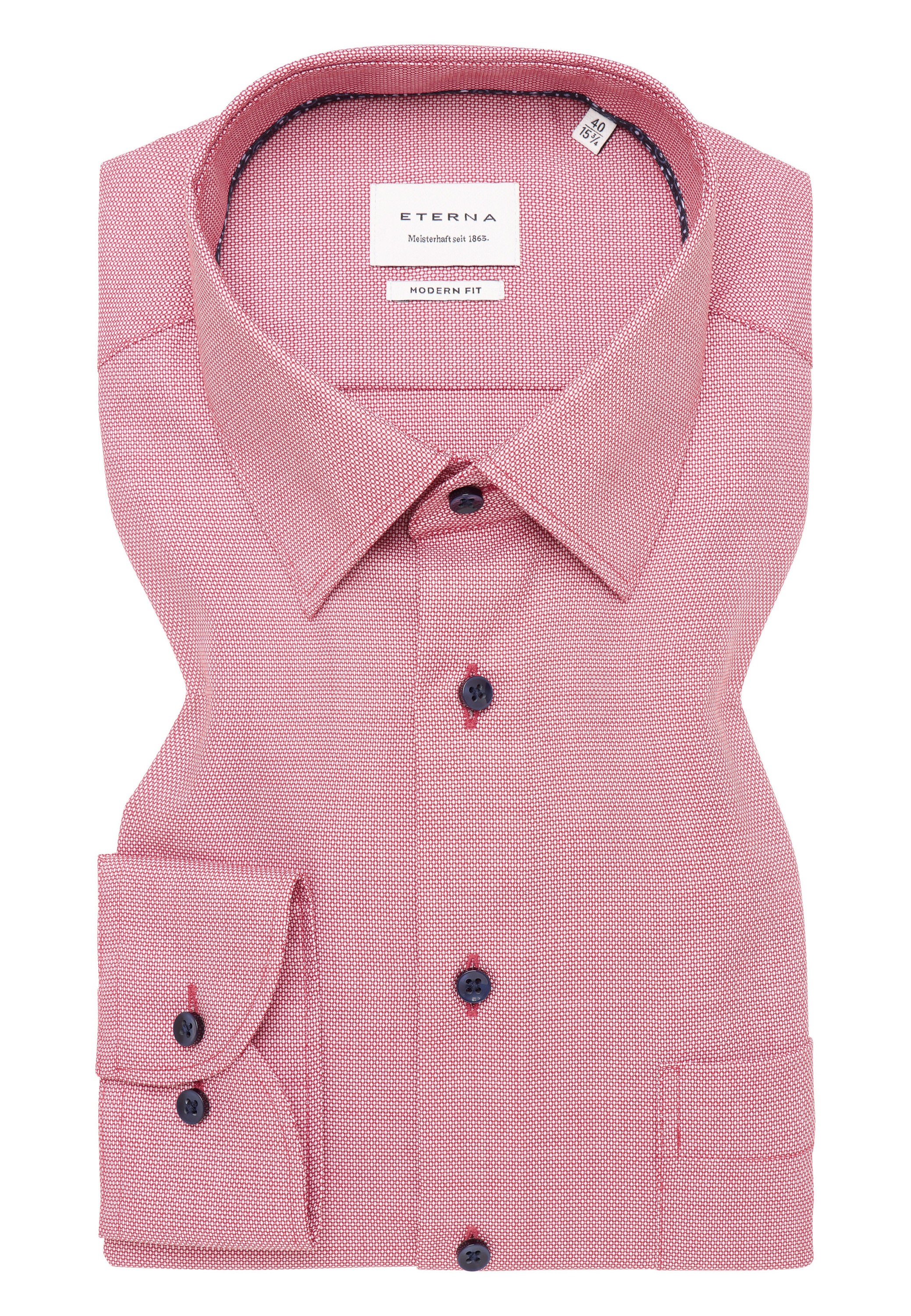 Eterna Langarmhemd »MODERN FIT«, NON IRON (bügelfrei)