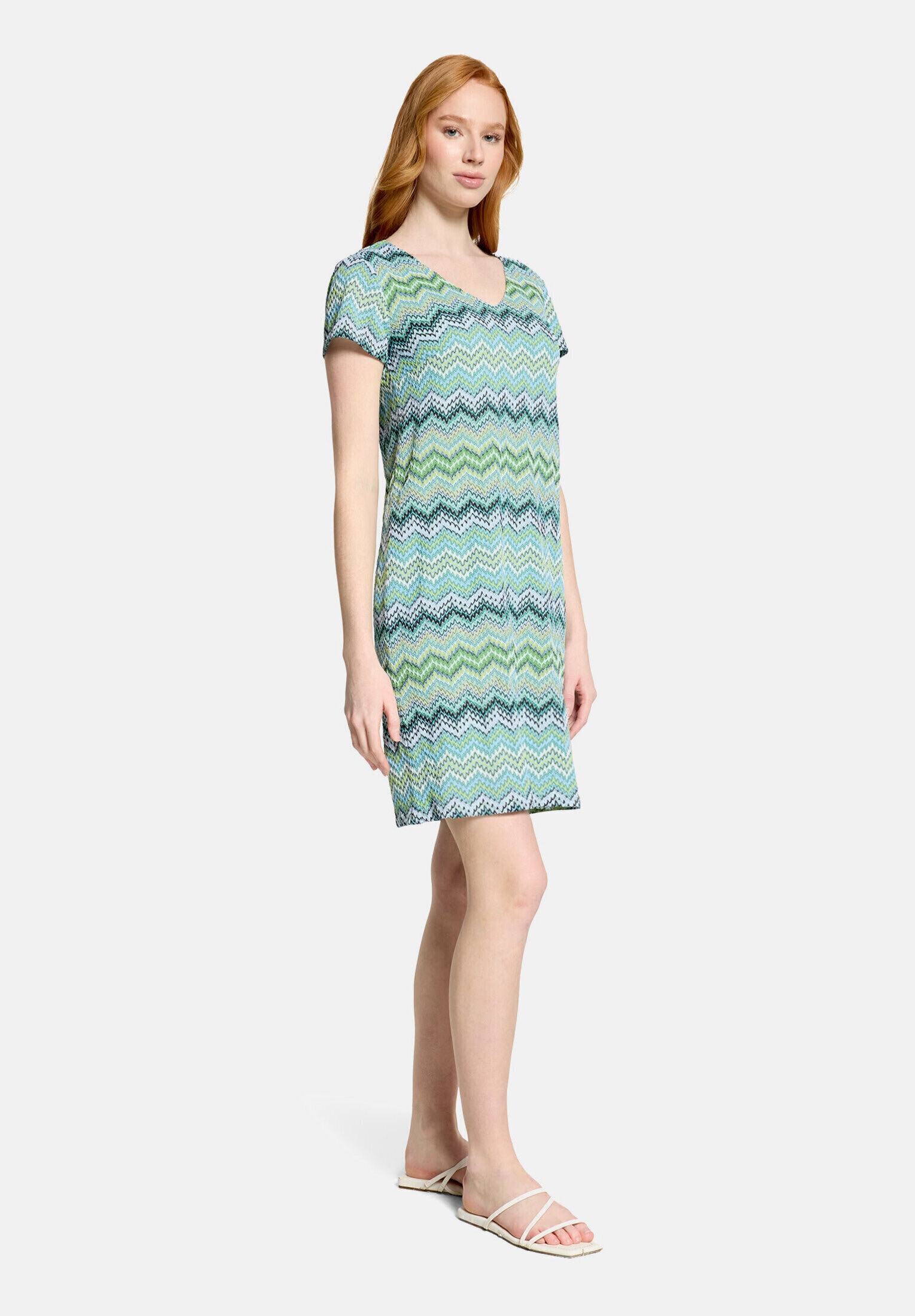 Betty Barclay Sommerkleid "Damen mit V-Ausschnitt" Ohne Tasche