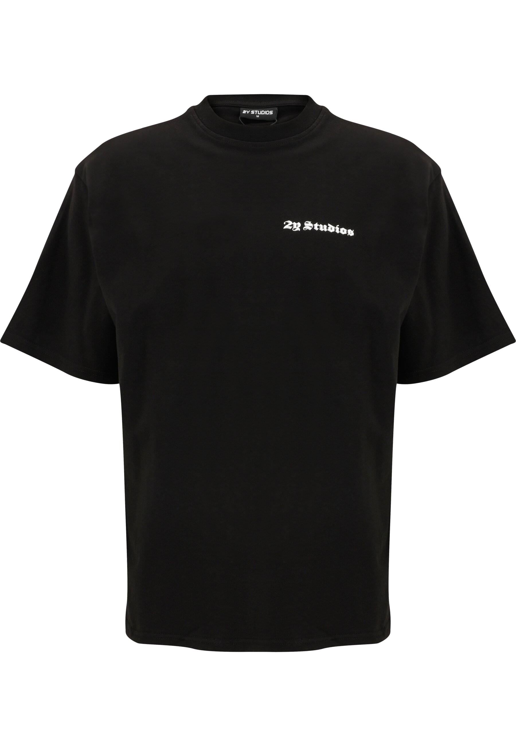 2Y Studios T-Shirt "2Y Studios Herren Smiley Oversize Tee" 1 Stk. tlg. günstig online kaufen