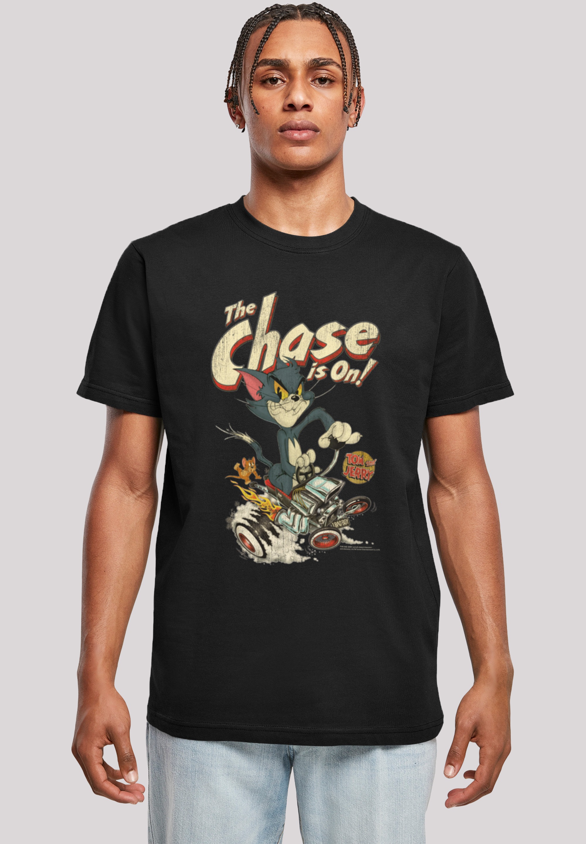 T-Shirt »Tom und Jerry The Chase Is On«, Herren,Premium Merch,Regular-Fit,Basic,Bedruckt