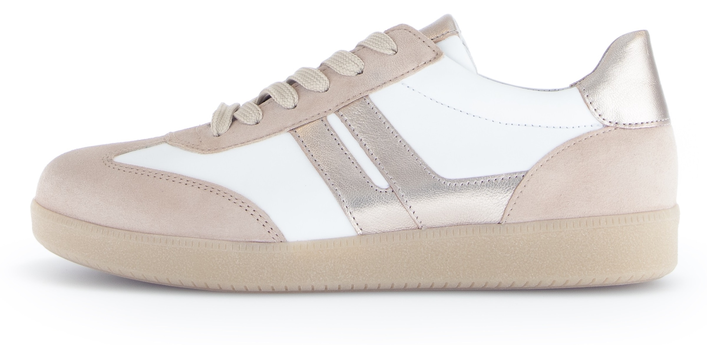 Gabor Plateausneaker, Freizeitschuh, Halbschuh, Schnürschuh mit gepolstertem Schaftrand
