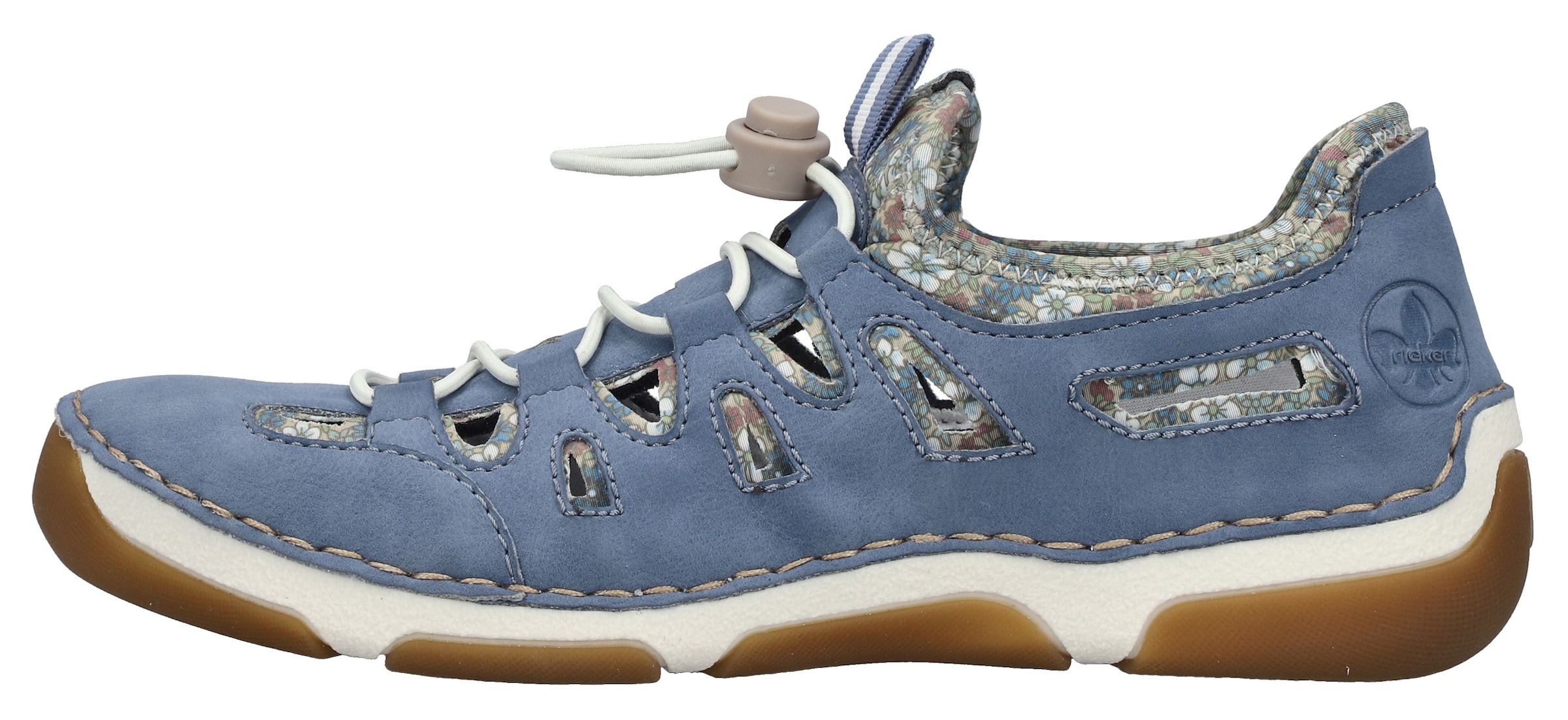 Rieker Slip-On Sneaker  Barfußschuh, Halbschuh, Slipper mit Schnellverschluss