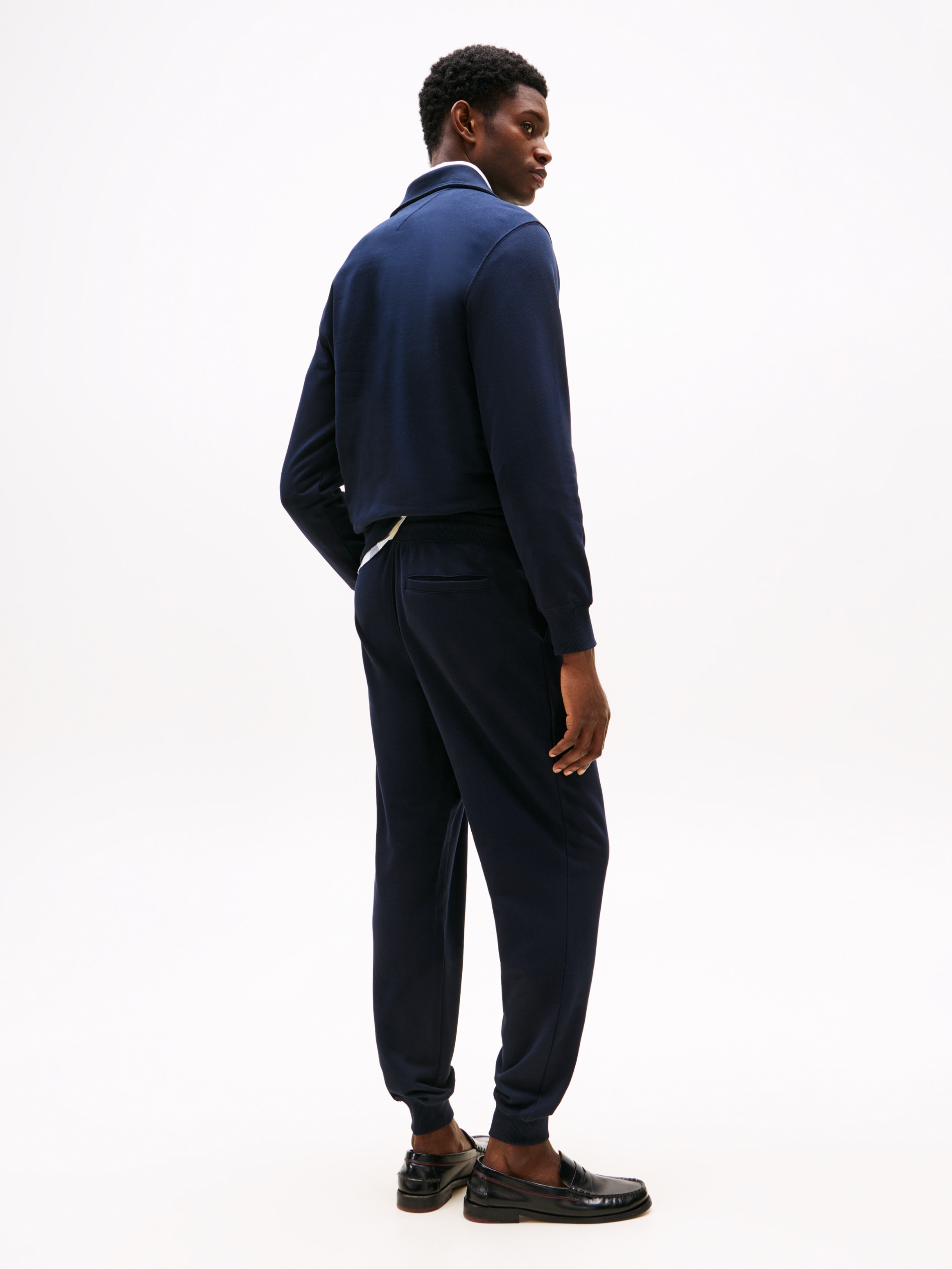 Tommy Hilfiger Jogginghose »ESSENTIAL TERRY«  elastischer Bund, regular fit, Bündchen am Bein