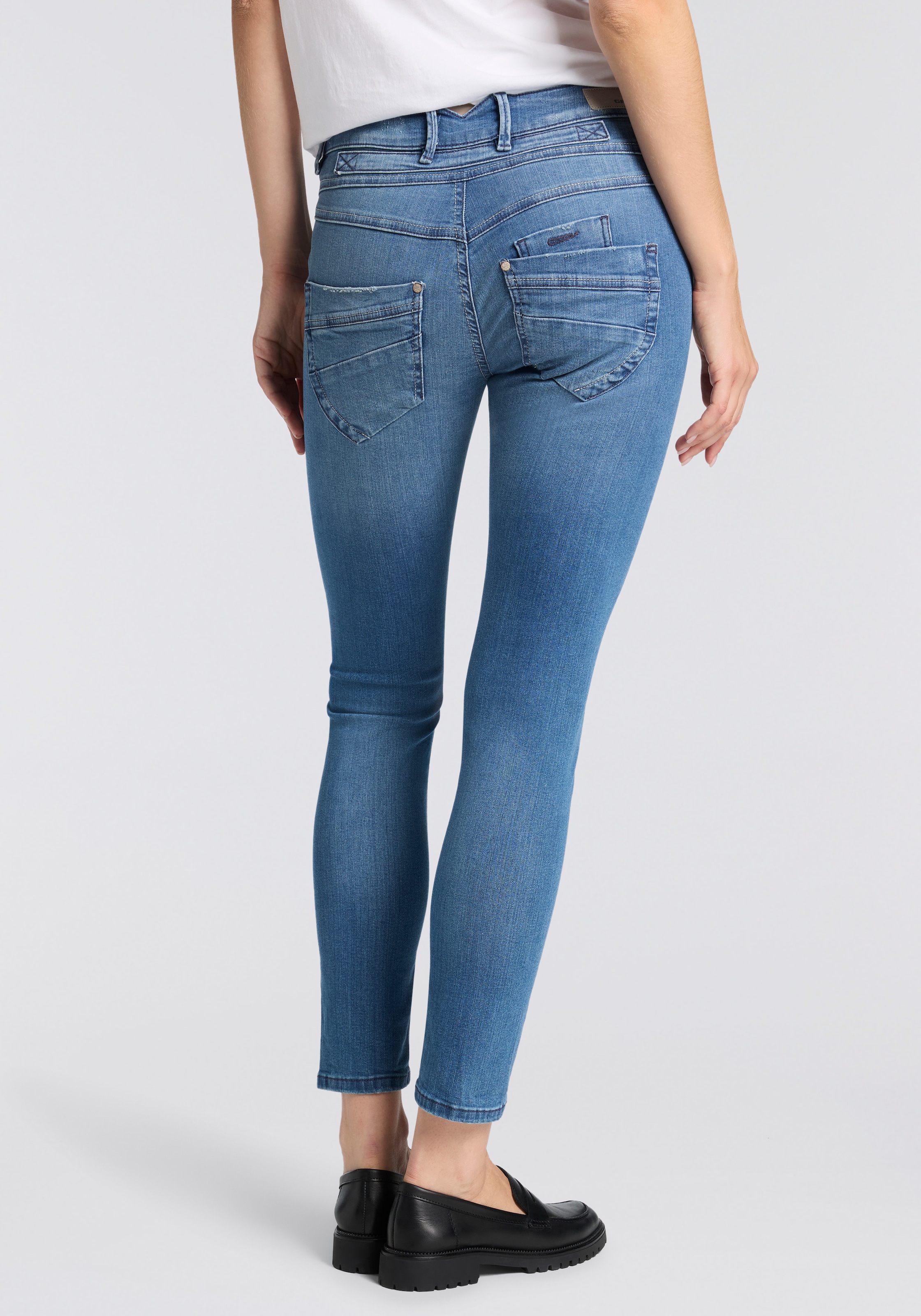 GANG Slim-fit-Jeans »94MARGE«, mit besonderem 4-Knopf-Verschluss