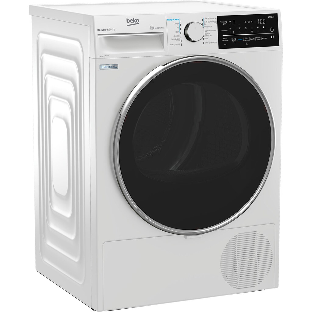 BEKO Wärmepumpentrockner »B5T62243W«, 8 kg