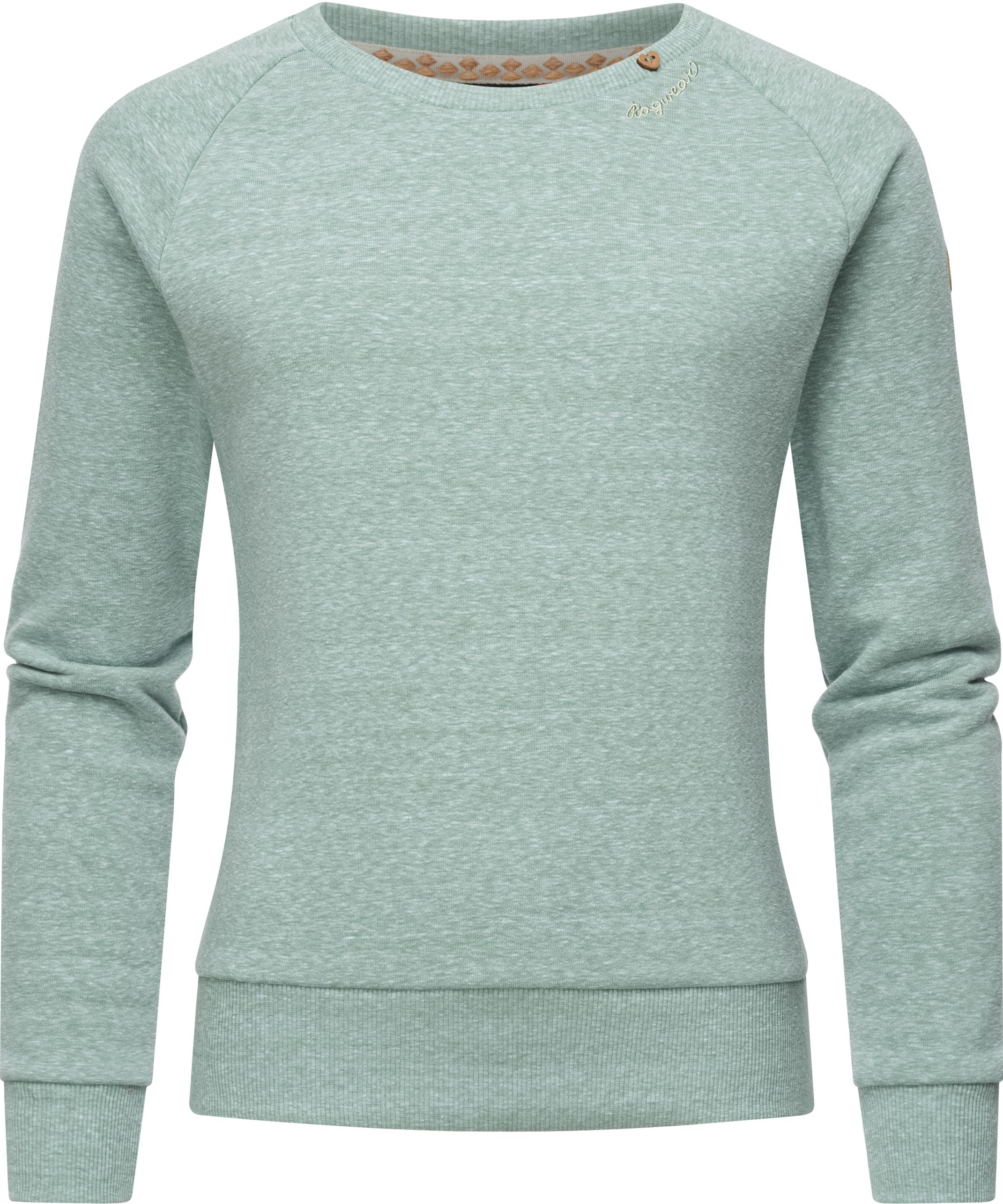 Ragwear Sweatkleid Baumwoll Kapuze BAUR Langärmliges für »Sabreen«, mit | bestellen Kleid