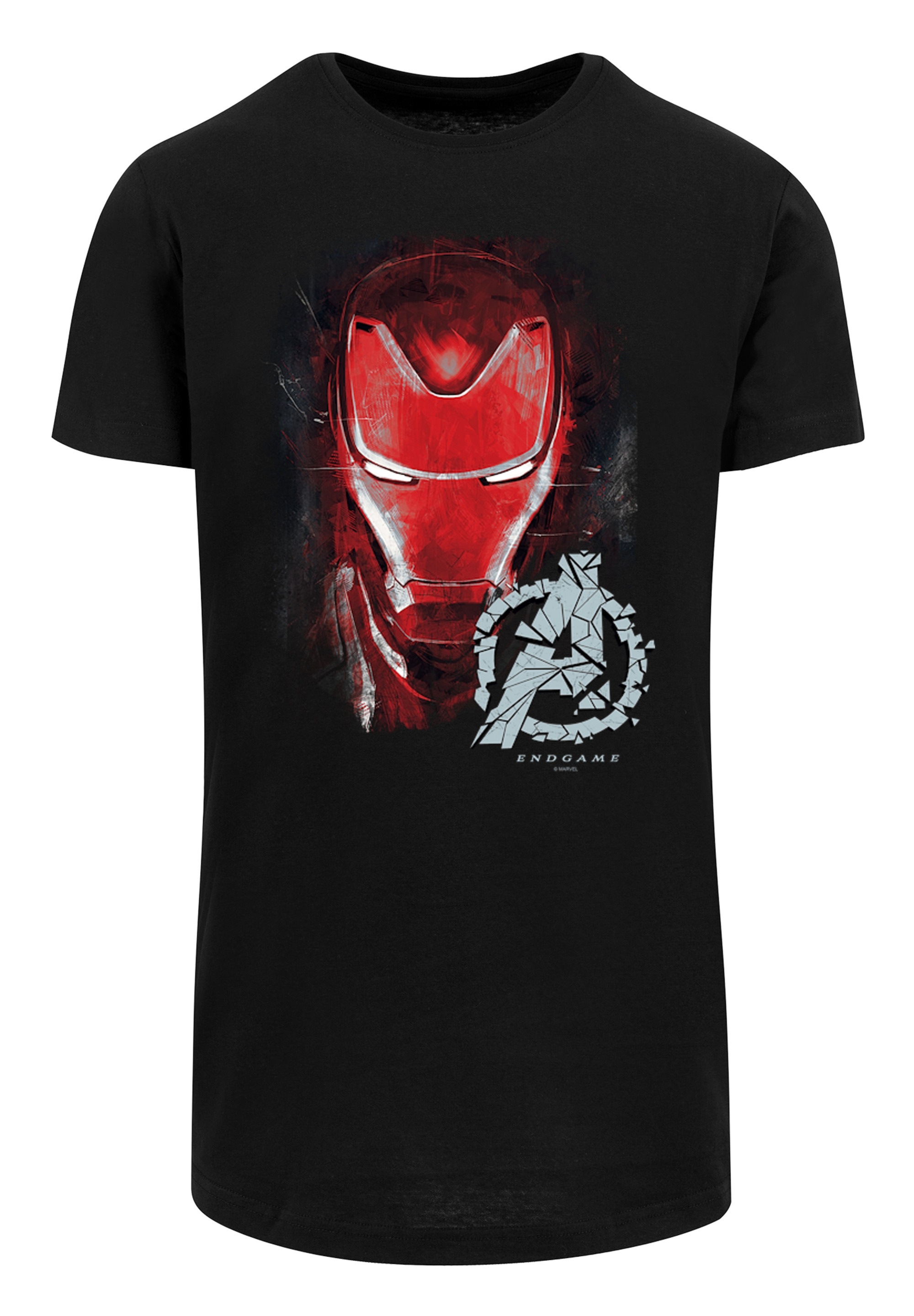 F4NT4STIC T-Shirt Print | BAUR »Marvel Iron ▷ Man Endgame bestellen Brushed«