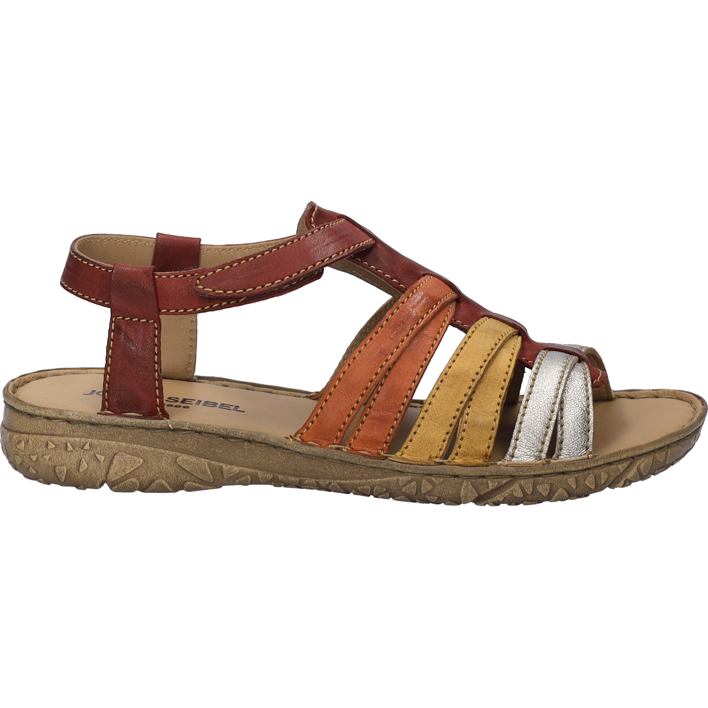 Josef Seibel Sandale "Ivy 02, rot-multi" günstig online kaufen