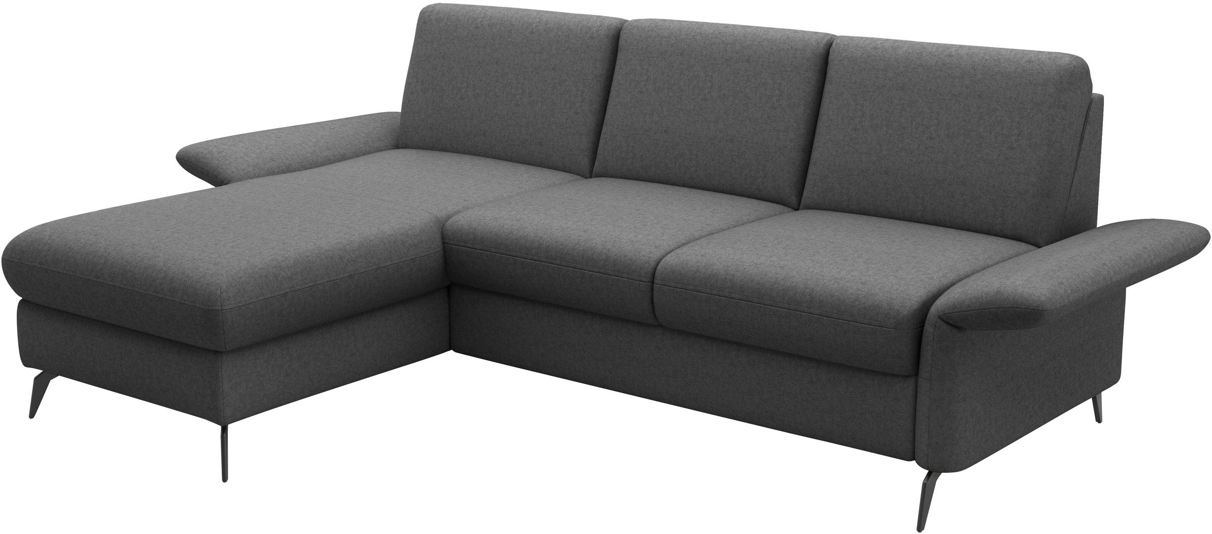 Home affaire Ecksofa »Rochelle«, optional: Armteilverstellung, klappbar, Bettkasen