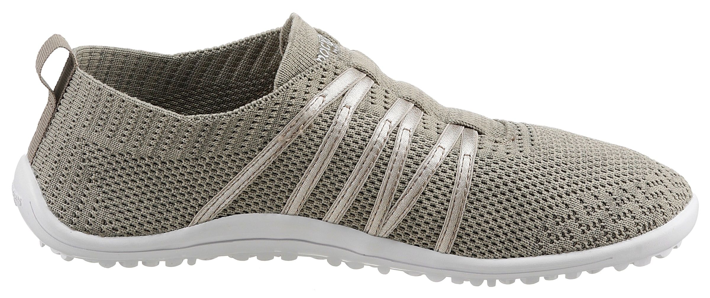 Dockers by Gerli Barfußschuh, Schlupfschuh, Sneaker, Sommerschuh in lässiger Strick-Optik