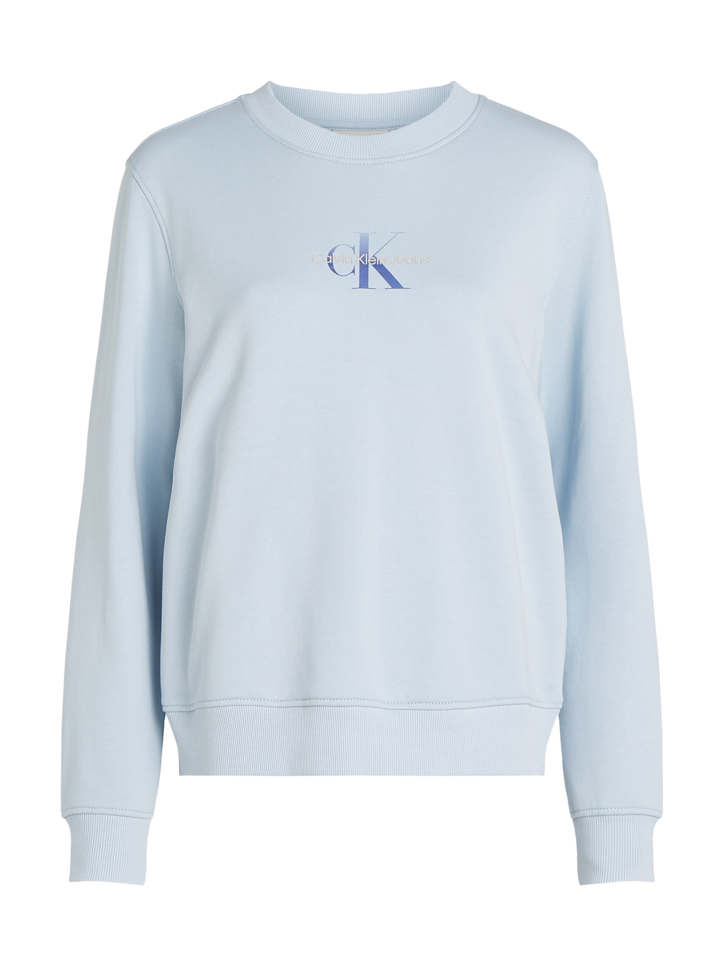 Calvin Klein Jeans Sweatshirt »GRADIENT MONOLOGO CREWNECK«, mit Logo