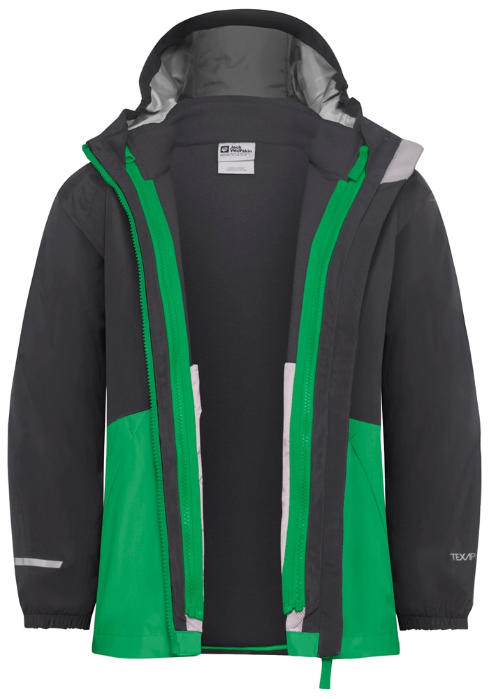 Jack Wolfskin 3-in-1-Funktionsjacke »ICELAND 3IN1 JACKET K«, mit Kapuze