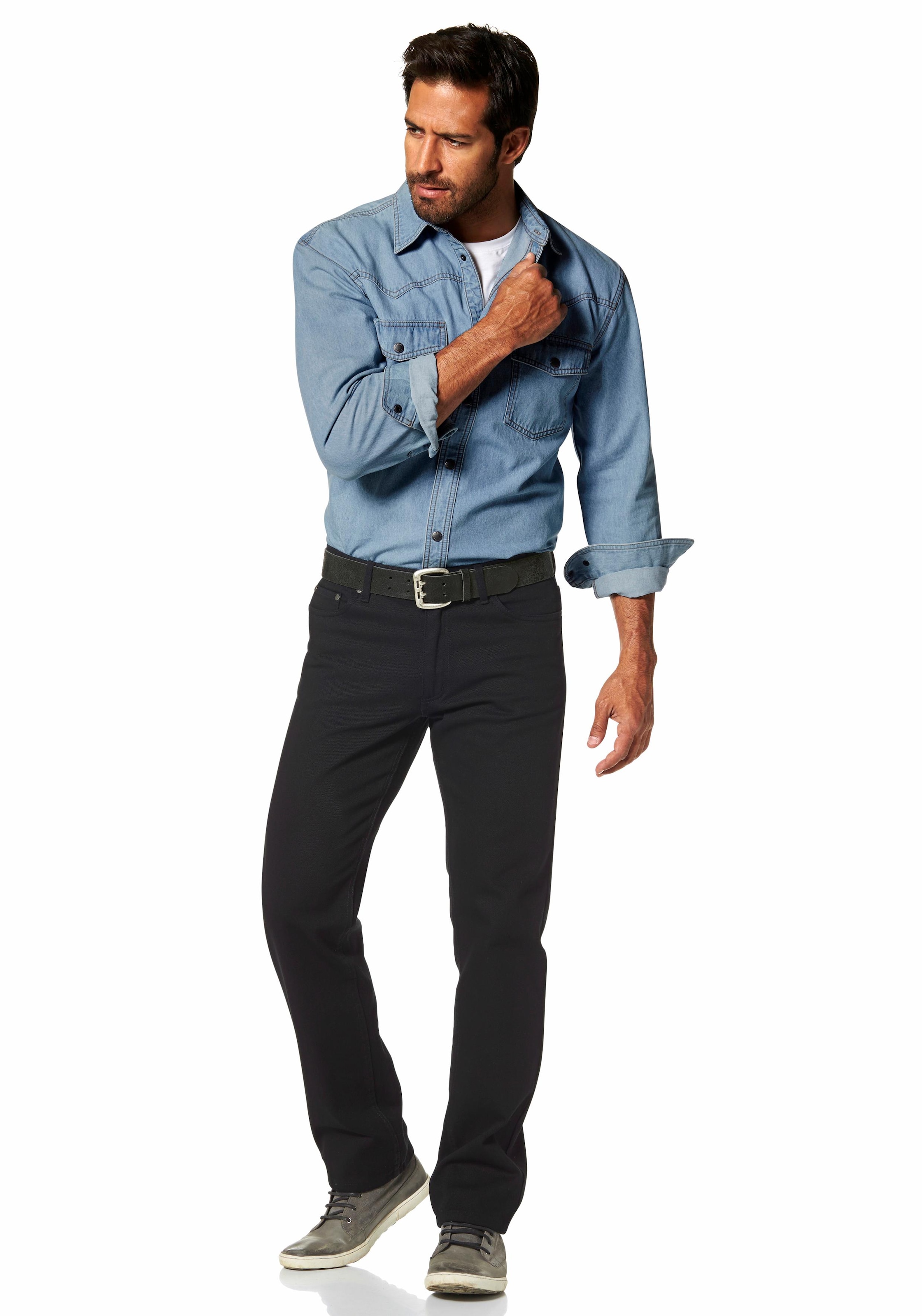 Arizona Jeanshemd, Western Stil