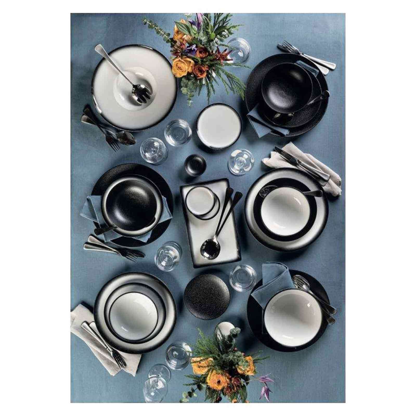 Maxwell & Williams Schale »Schale auf Fuß Caviar Black ø 25 cm schwarz«
