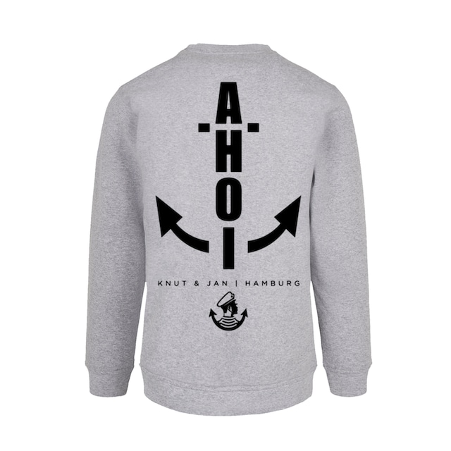 F4NT4STIC Kapuzenpullover »Herren Sweatshirt Ahoi Anker Knut & Jan  Hamburg«, Print ▷ bestellen | BAUR