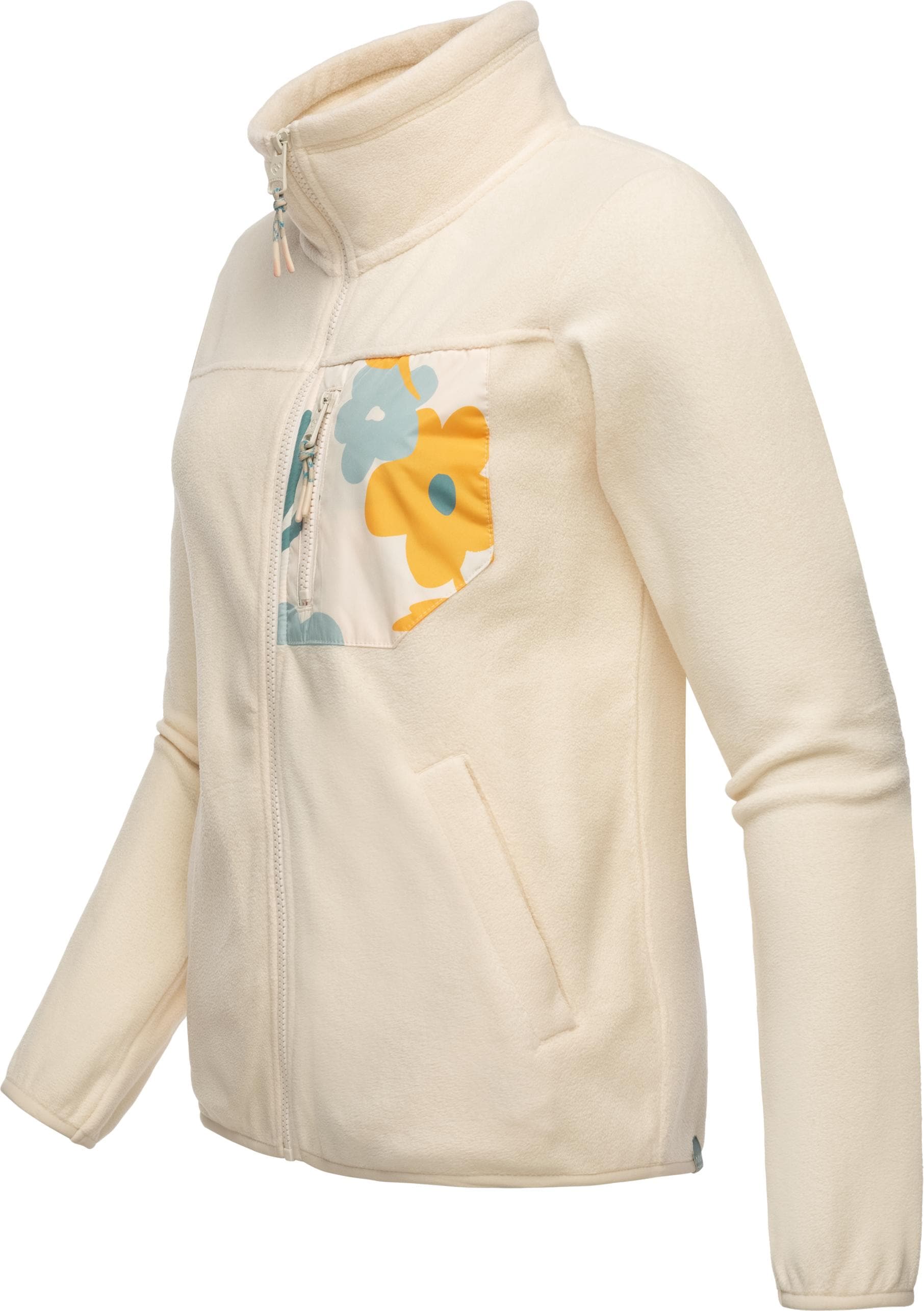 Ragwear Sweatjacke »Appolo«, Modische Fleecejacke mit Stehkragen