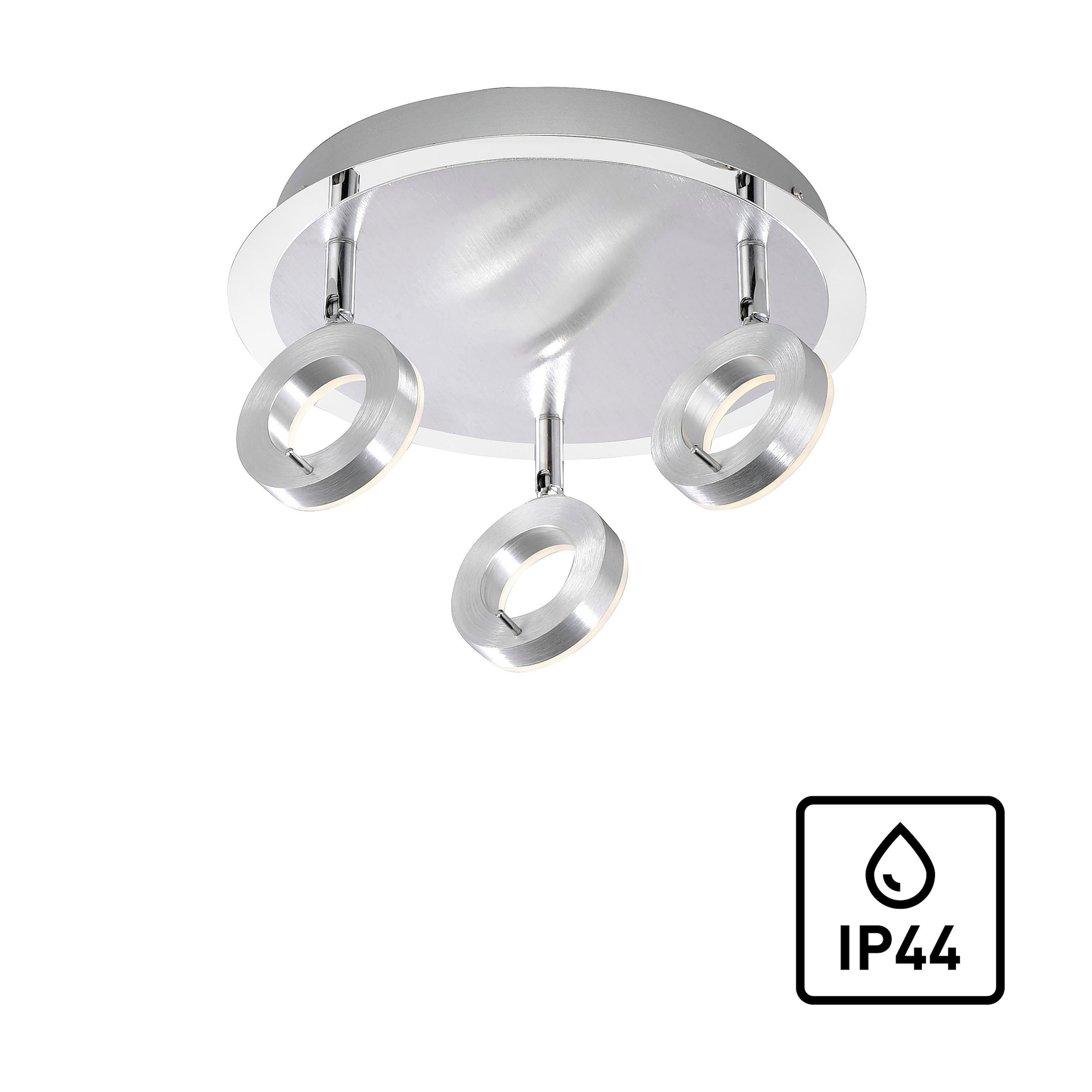 LED, IP44 »SILEDA«, Paul flammig-flammig, Neuhaus Deckenleuchte BAUR | 3