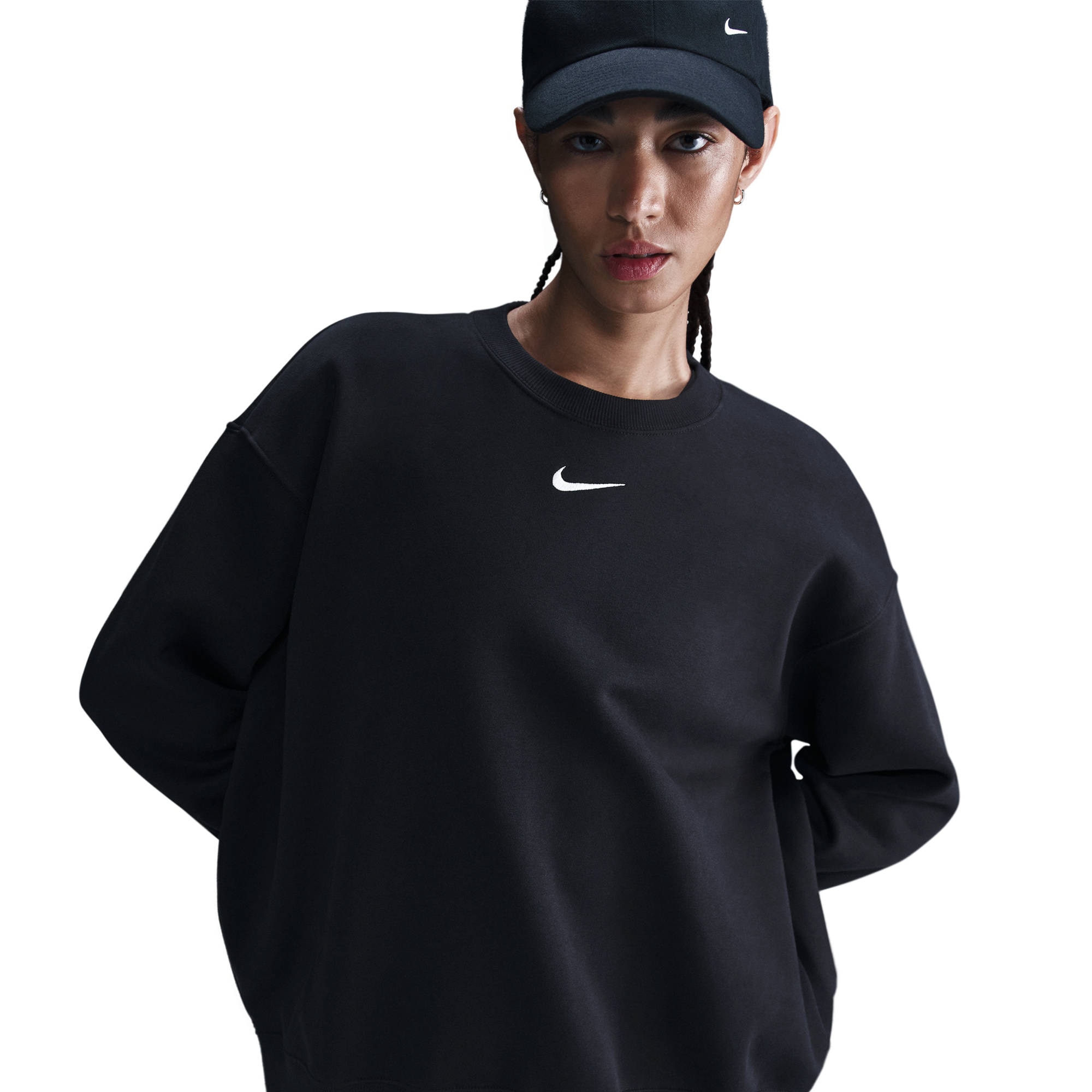 Nike Sportswear T-Shirt "W NSW PHNX FLC OS LONG CREW" günstig online kaufen
