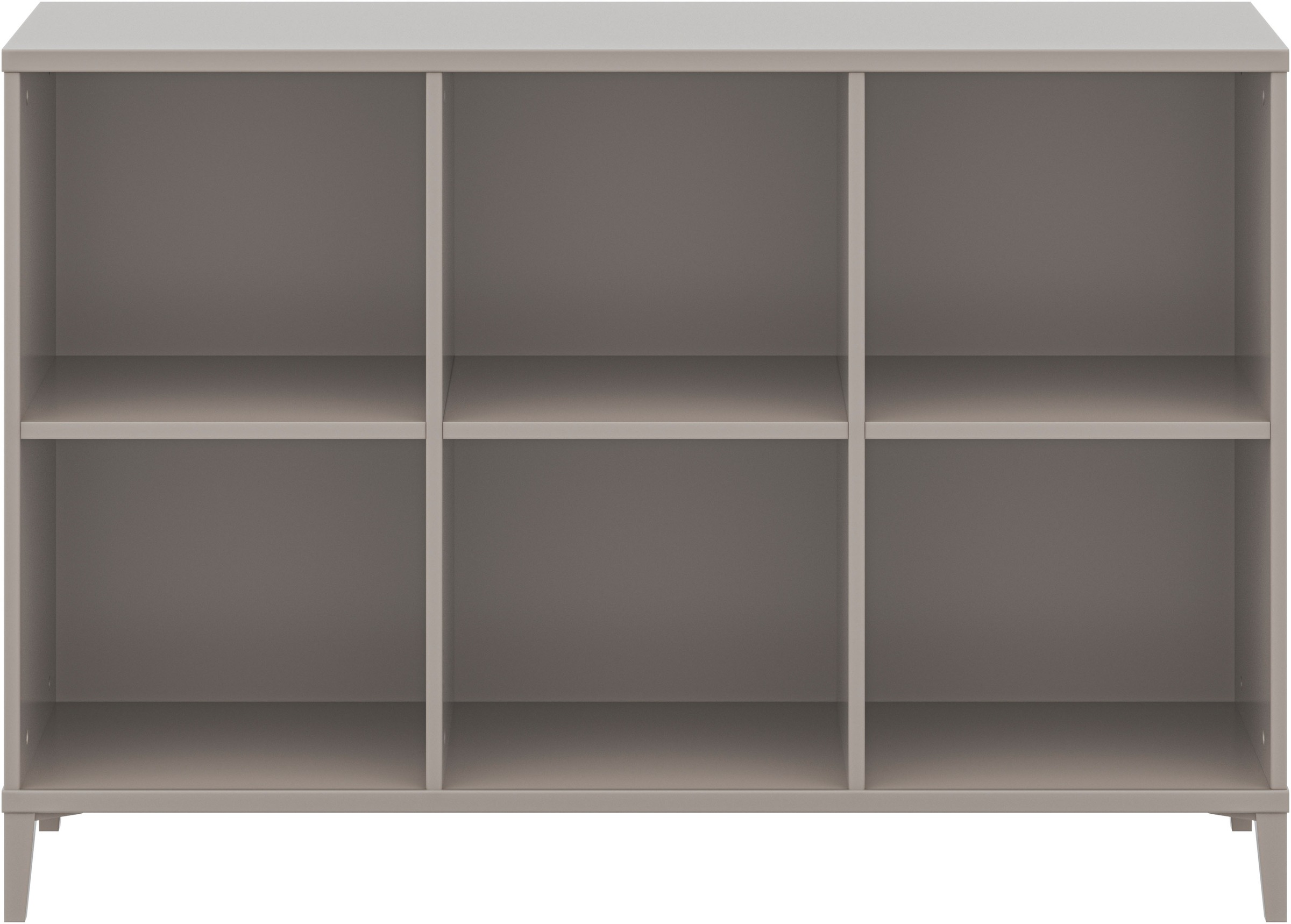 Thumbnail - YUNY by PAIDI Sideboard "BROTHER STU mit 6 offenen Fächern" B/H/T ca. 123x84x38cm, Taupe, stabiles und langlebiges Regal...