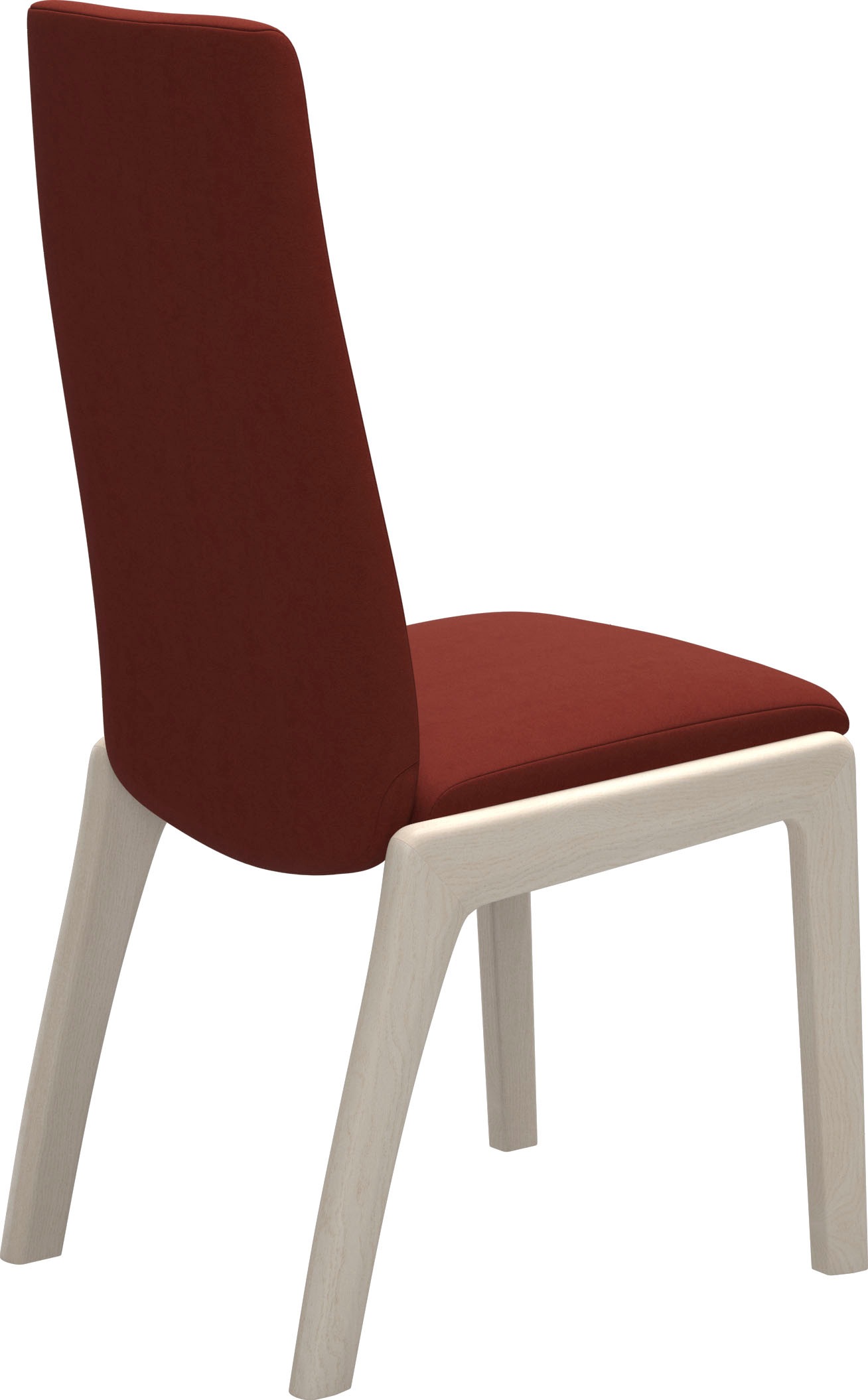 Stressless® Polsterstuhl »Laurel«, Microfaser DINAMICA, Low Back, Größe L, mit abgerundeten Beinen in Eiche gekalkt