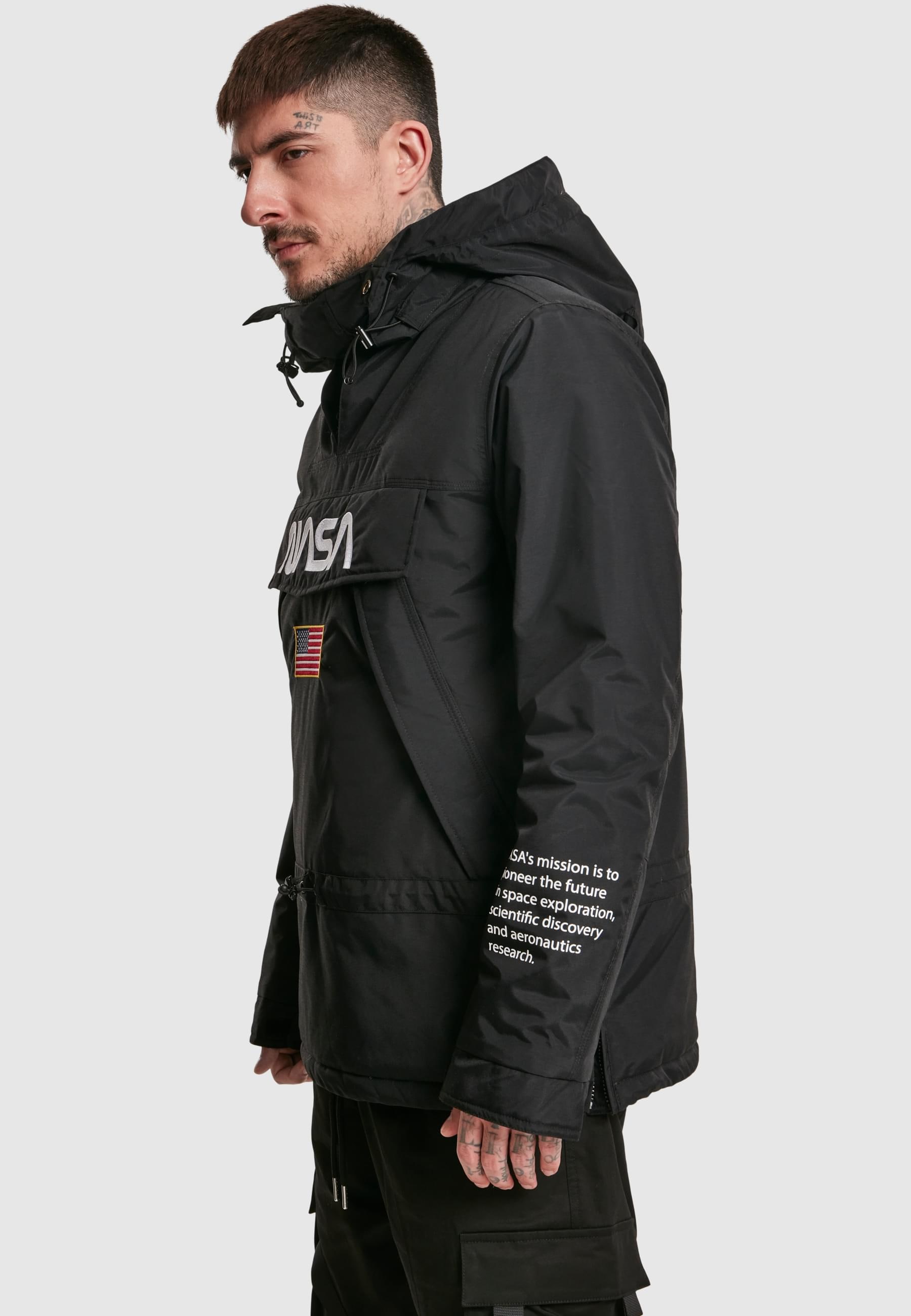 MisterTee Windbreaker »MisterTee Herren NASA Windbreaker«, (1 St.), ohne Kapuze