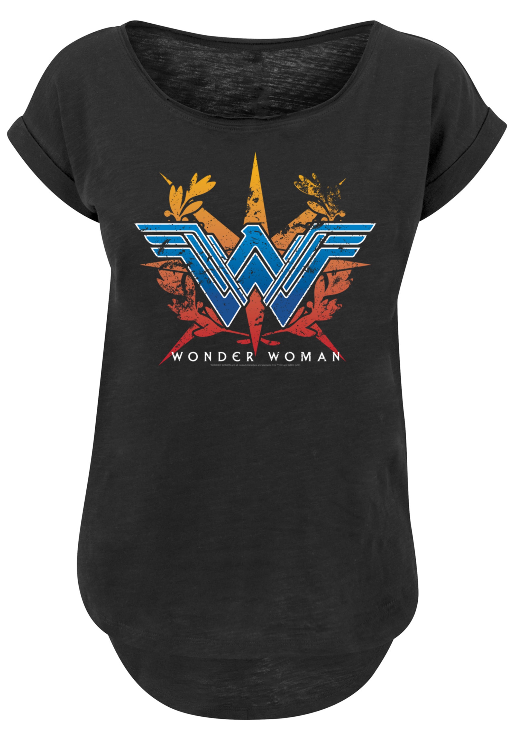 F4NT4STIC T-Shirt »DC Comics Wonder Woman Wreath Logo« Print