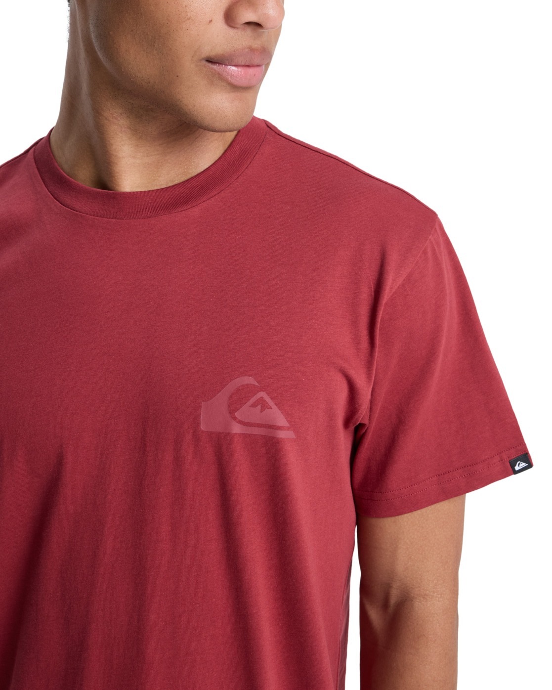 T-Shirt QUIKSILVER "Ev Mini Logo", Herren, Gr. XS, burnt russet, Obermaterial: 70% Walkfrottier, 30% Walkfrottier;, Shirts T-Shirt 2