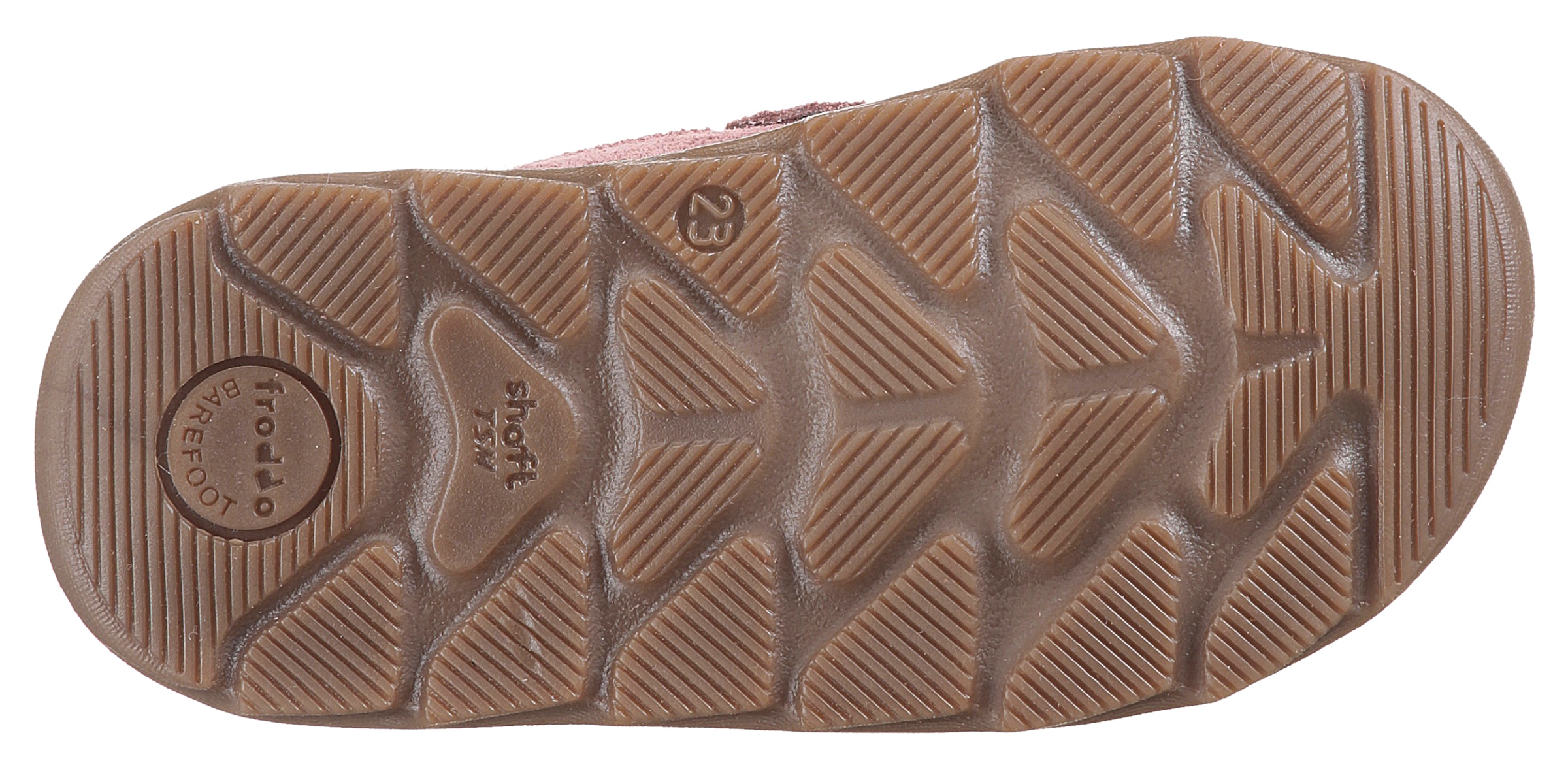 froddo® Barfußschuh »ZERU TEX FURRY BAREFOOT«, Klettstiefel, Winterstiefel, Bequemschuh mit TEX-Membrane