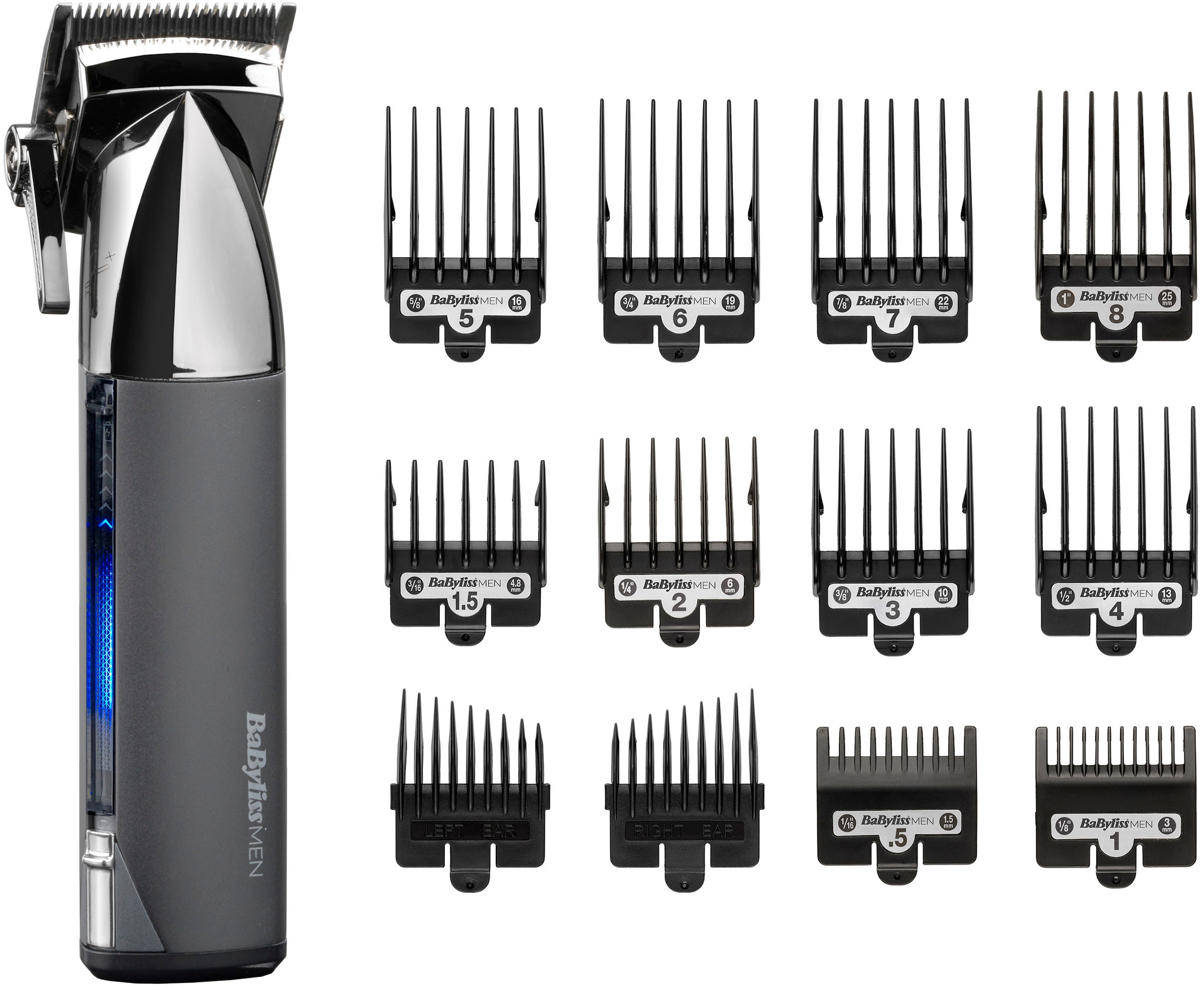 BaByliss Haarschneider »Super-X Metal Haarschneider«, 4 Aufsätze