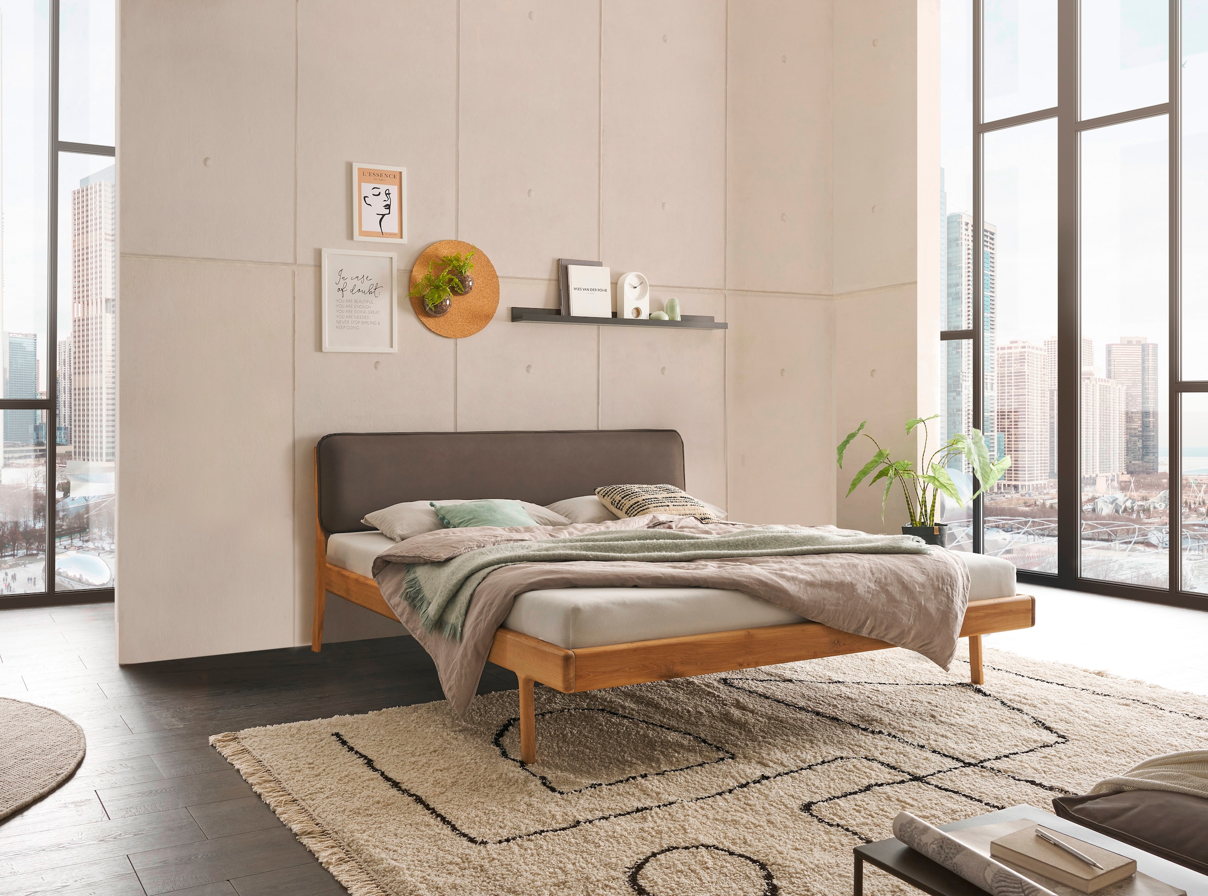 Schlafkontor Massivholzbett »Jerik«