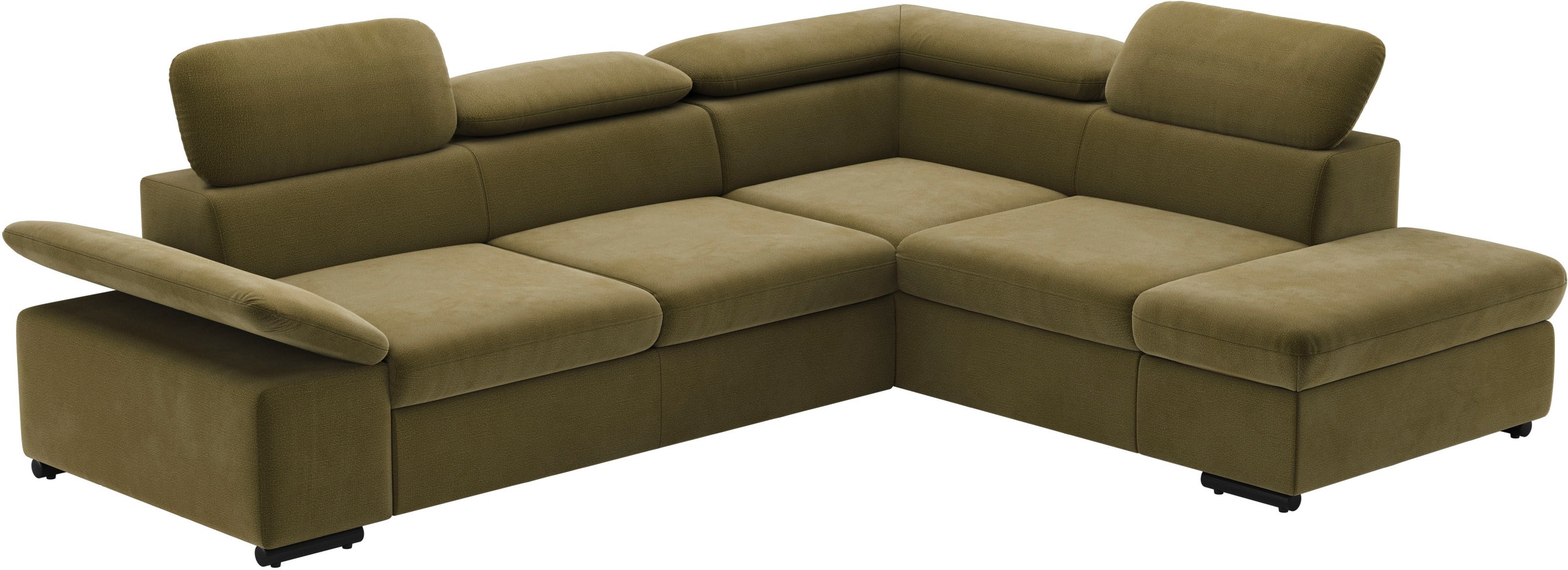 sit&more Ecksofa »Alcudia L-Form«, mit Armteilverstellung, optional Kopfteilverstellung und Bettfunktion