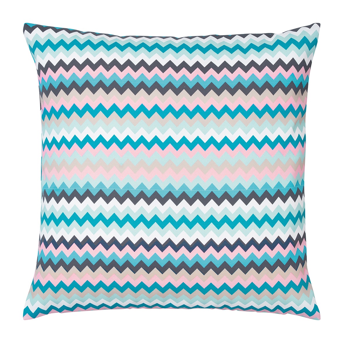 Dekokissen PAD, B:45cm L:45cmbeige, gestreift, Polyester, Outdoor, Dekokissen_Sitzkissen_Kissenhüllen, "ZICZAC", made in europe
