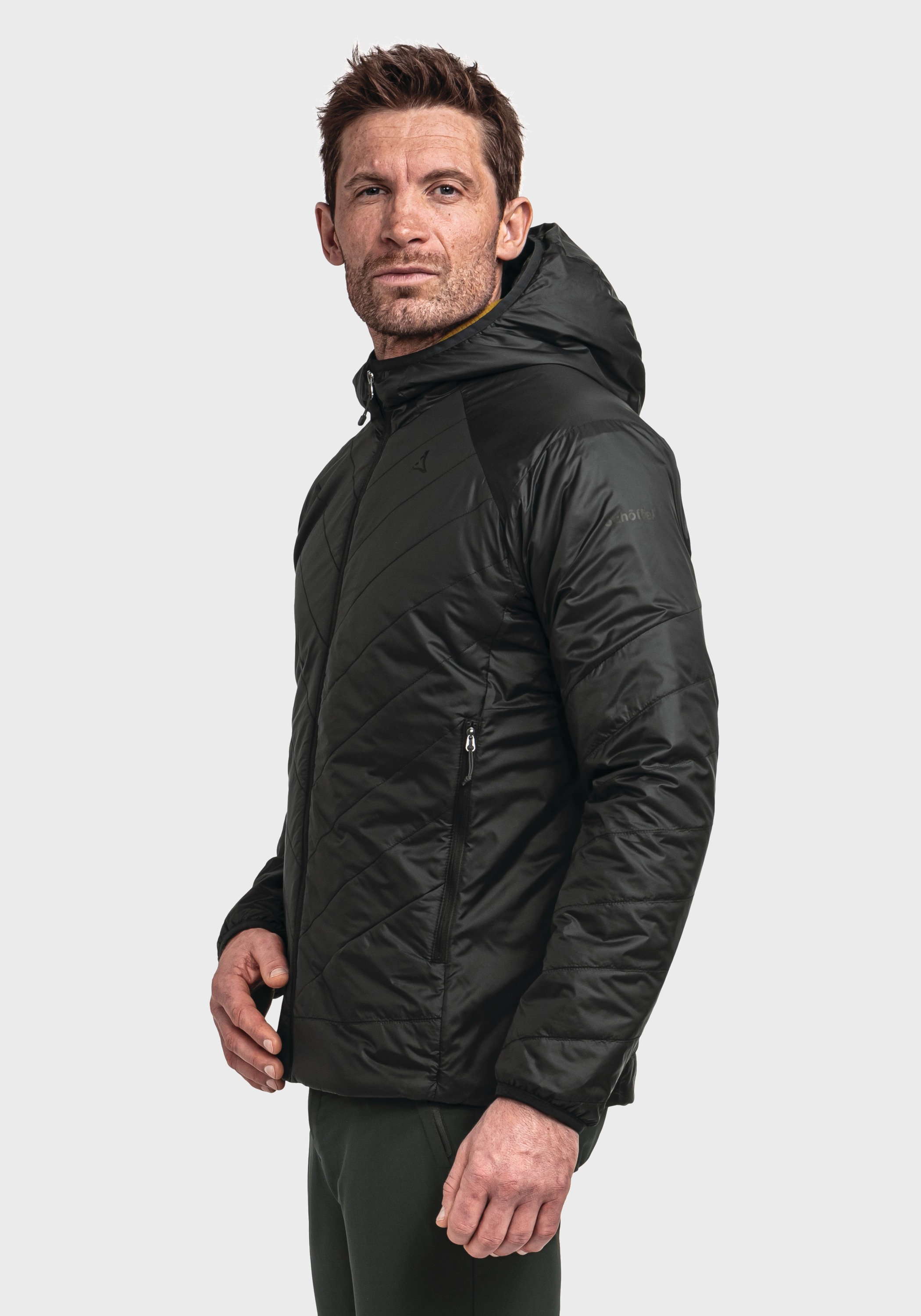 Schöffel Funktionsjacke »Hiking Ins Jacket Style Cascata MNS«, mit Kapuze
