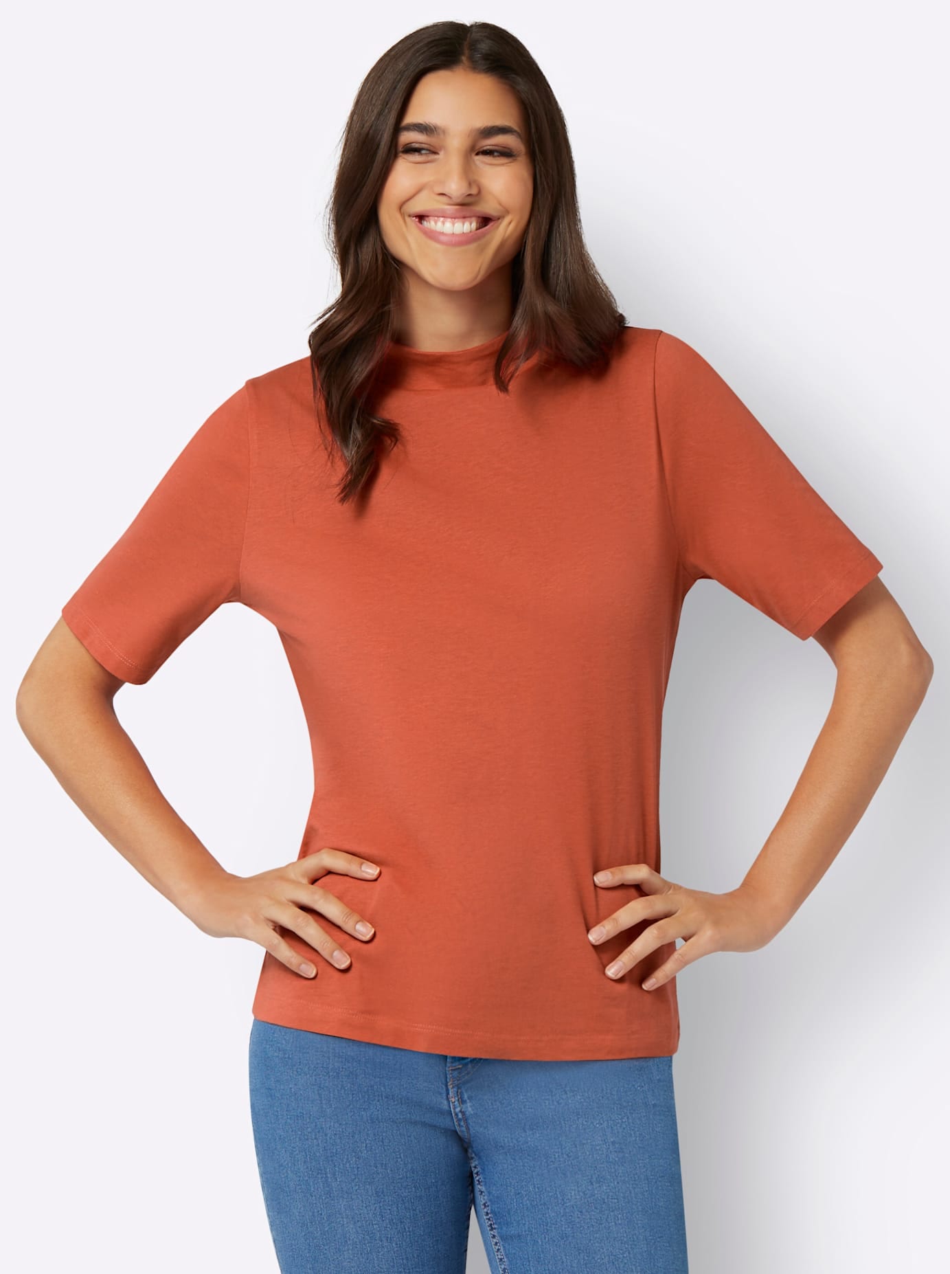 Classic Basics Kurzarmshirt "Kurzarm-Shirt" 1 Stk. tlg. günstig online kaufen