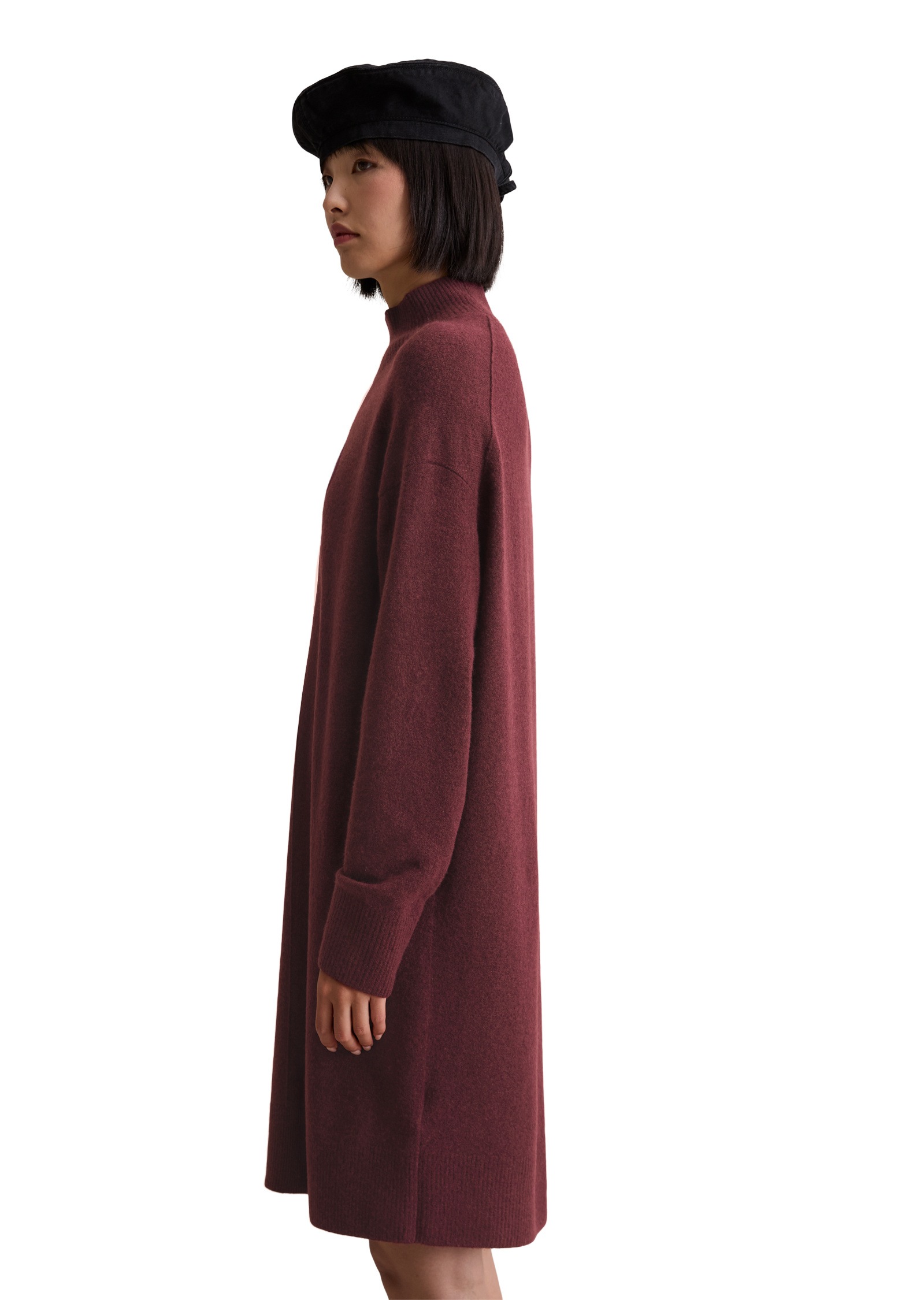 Marc OPolo DENIM Strickkleid "aus Soft Wool Stretch" günstig online kaufen