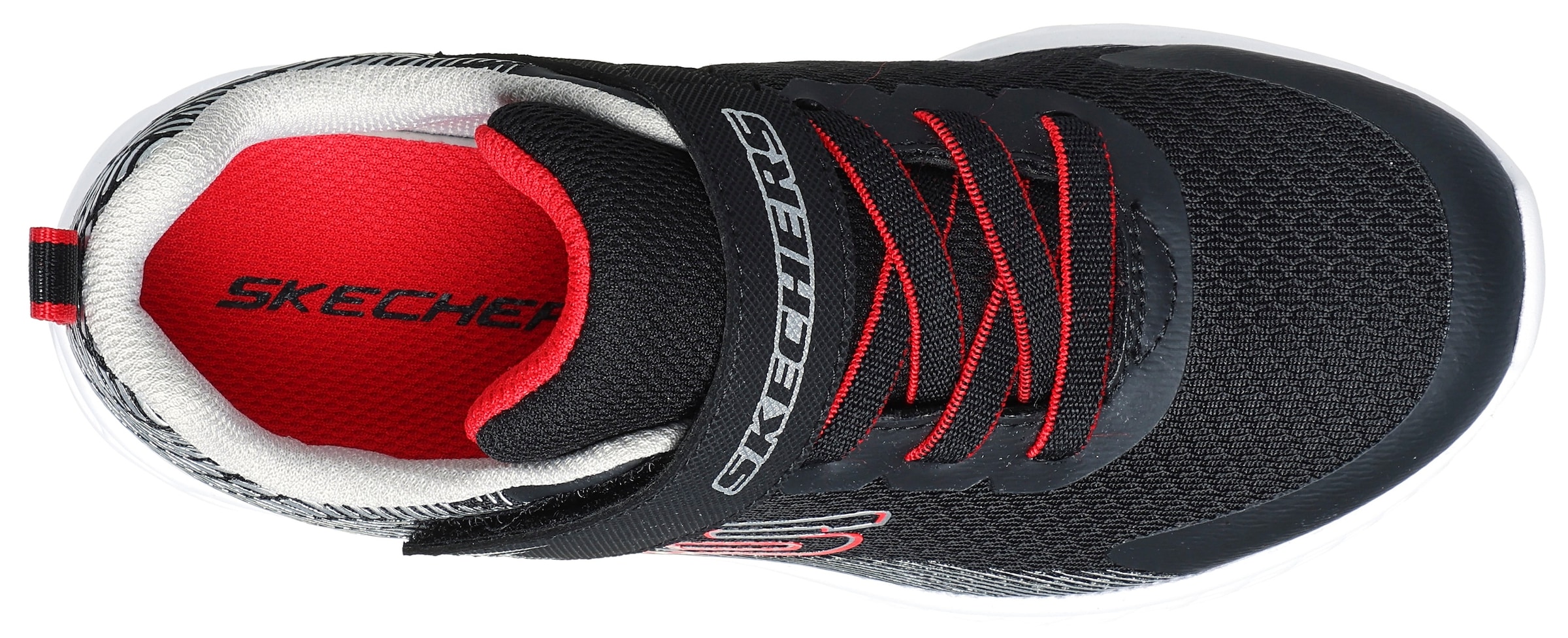 Skechers Kids Sneaker »MICROSPEC II«, Klettschuh, Freizeitschuh mit praktischem Klettverschluss