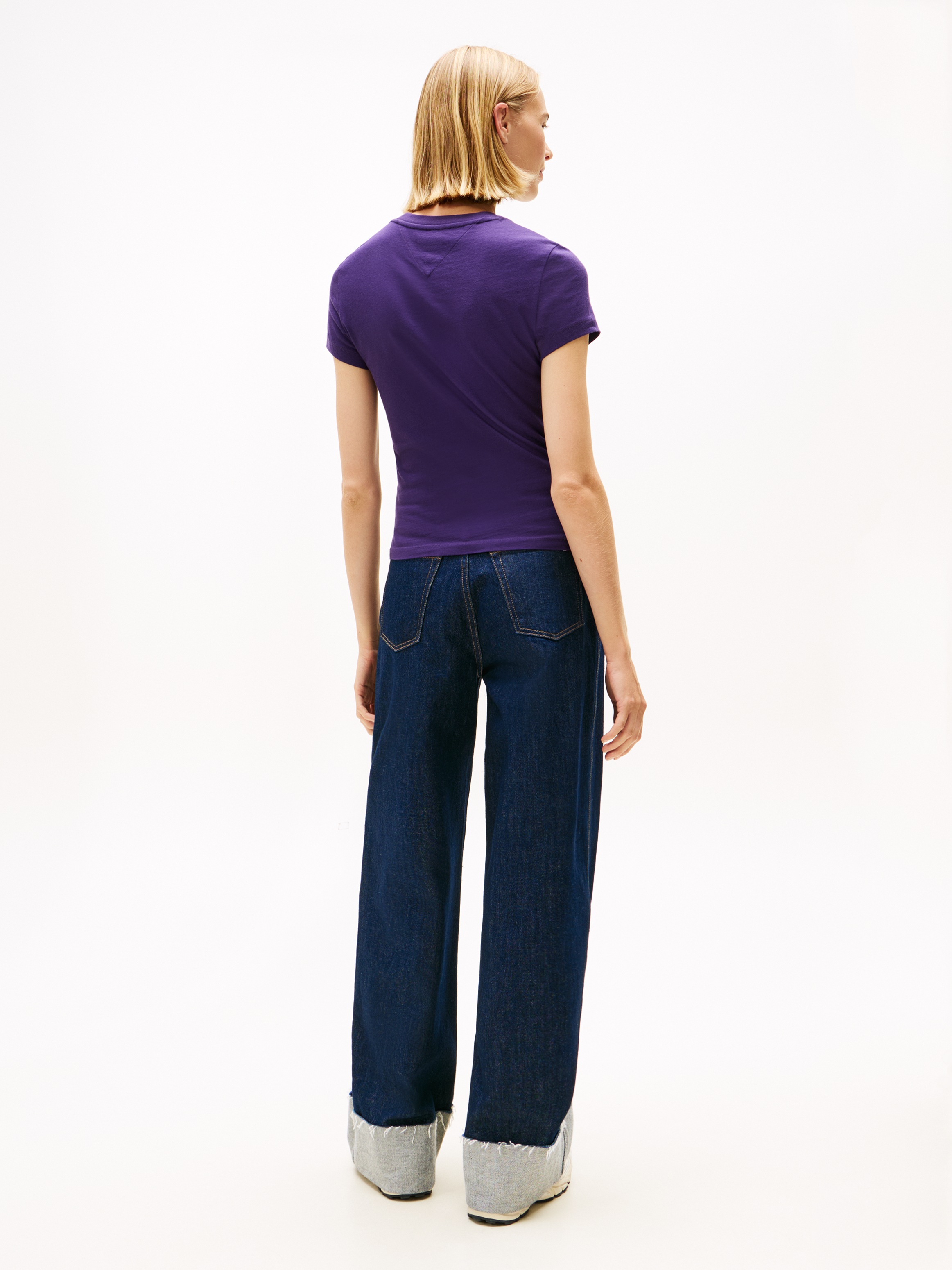 Tommy Jeans Kurzarmshirt »TJW SLIM BLING LINEAR TEE EXT«