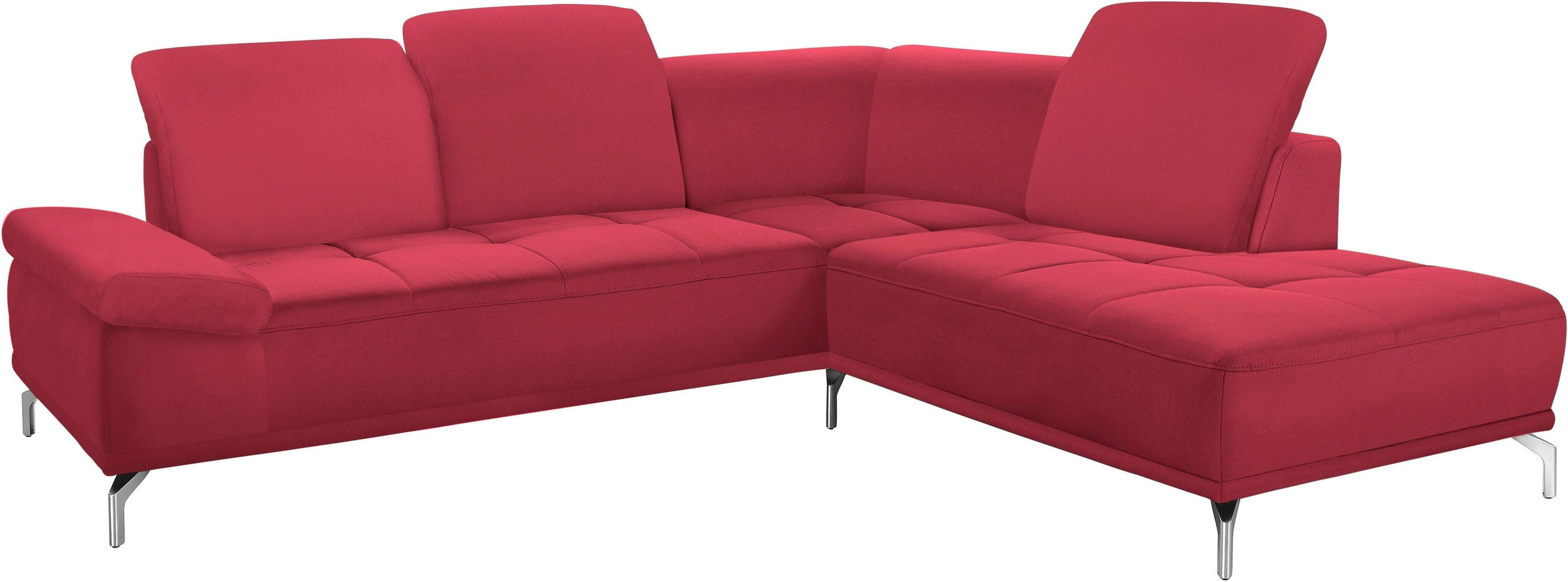 Places of Style Ecksofa "Caluna", Inkl.Sitztiefenverstellung, wahlweise mit günstig online kaufen