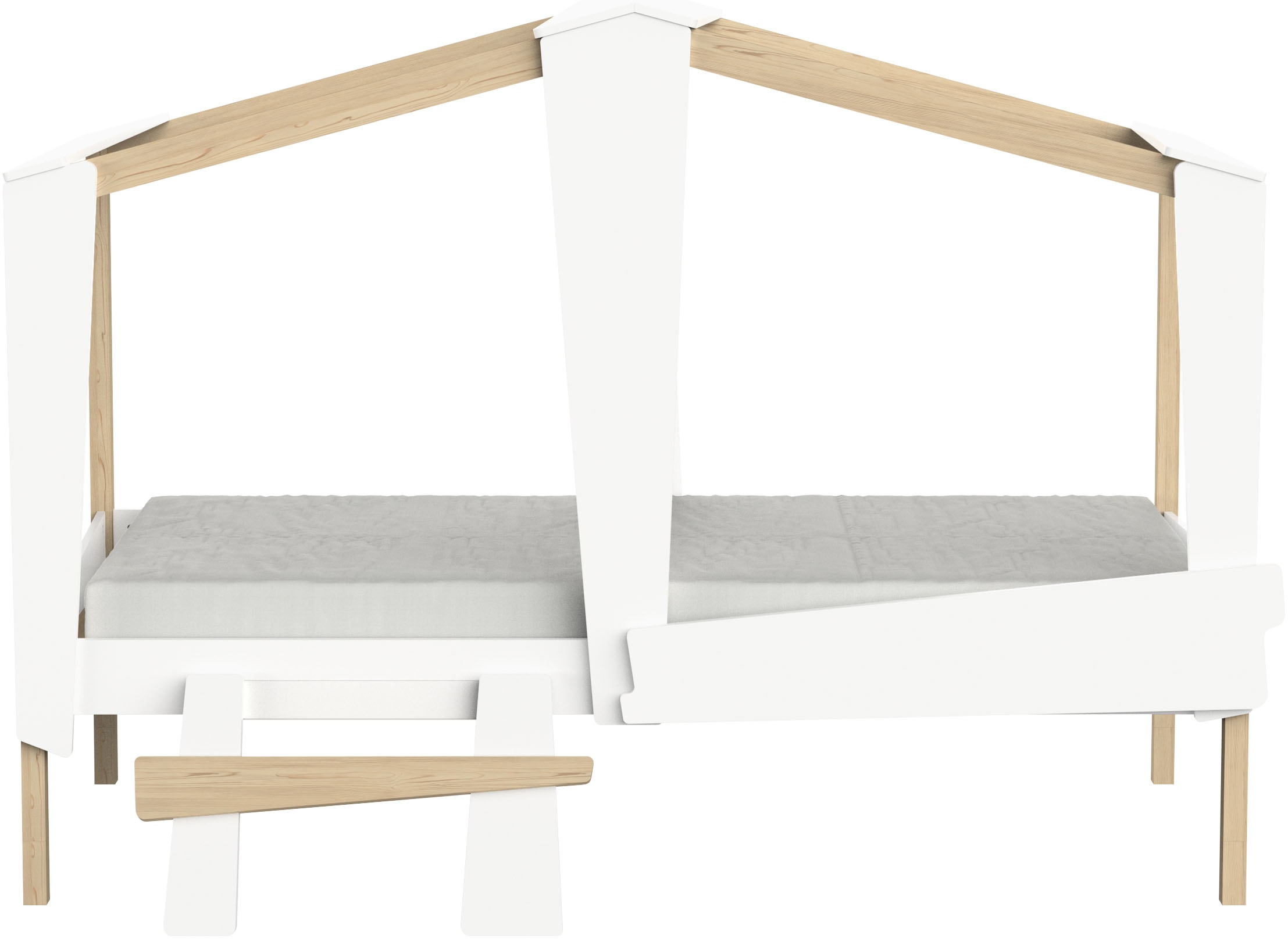 Demeyere GROUP Spielbett »Cabane«, Bett Form Baumhaus
