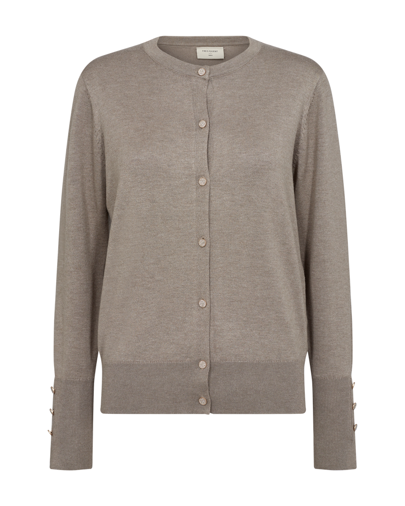 FREEQUENT Strickjacke "FQKATIE" mit Zier-Knöpfen günstig online kaufen