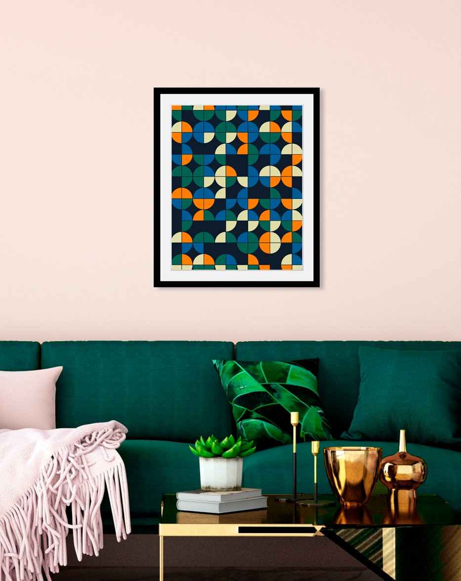 queence Bild "Alan", Abstrakt-Kunst-Figuren-Zeichen, (1 St.), HD Premium Po günstig online kaufen