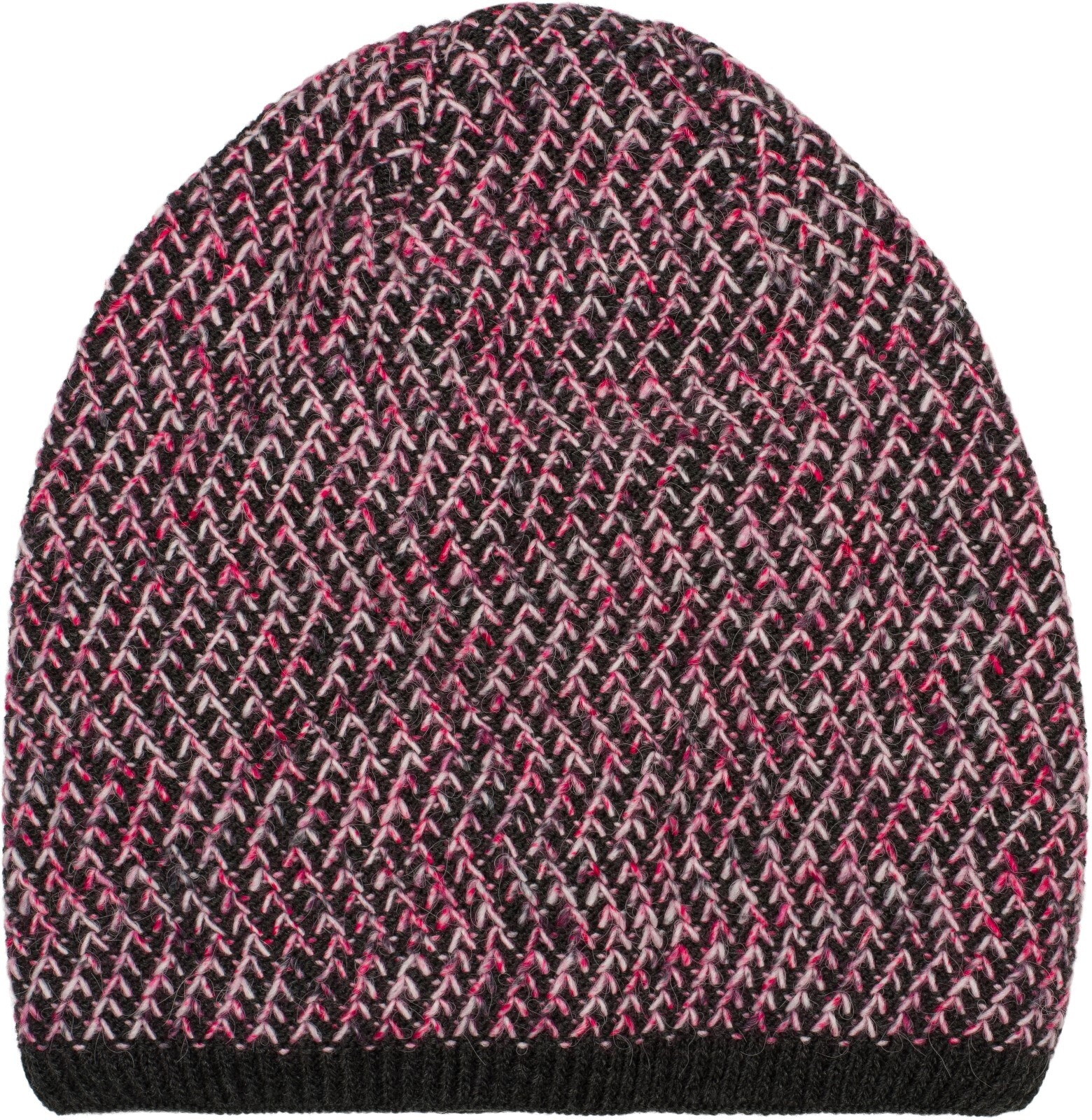 styleBREAKER Strickmütze "Strick Beanie Mütze Dreieck Bunt mit Thermo-Fleece" 1 Stk.