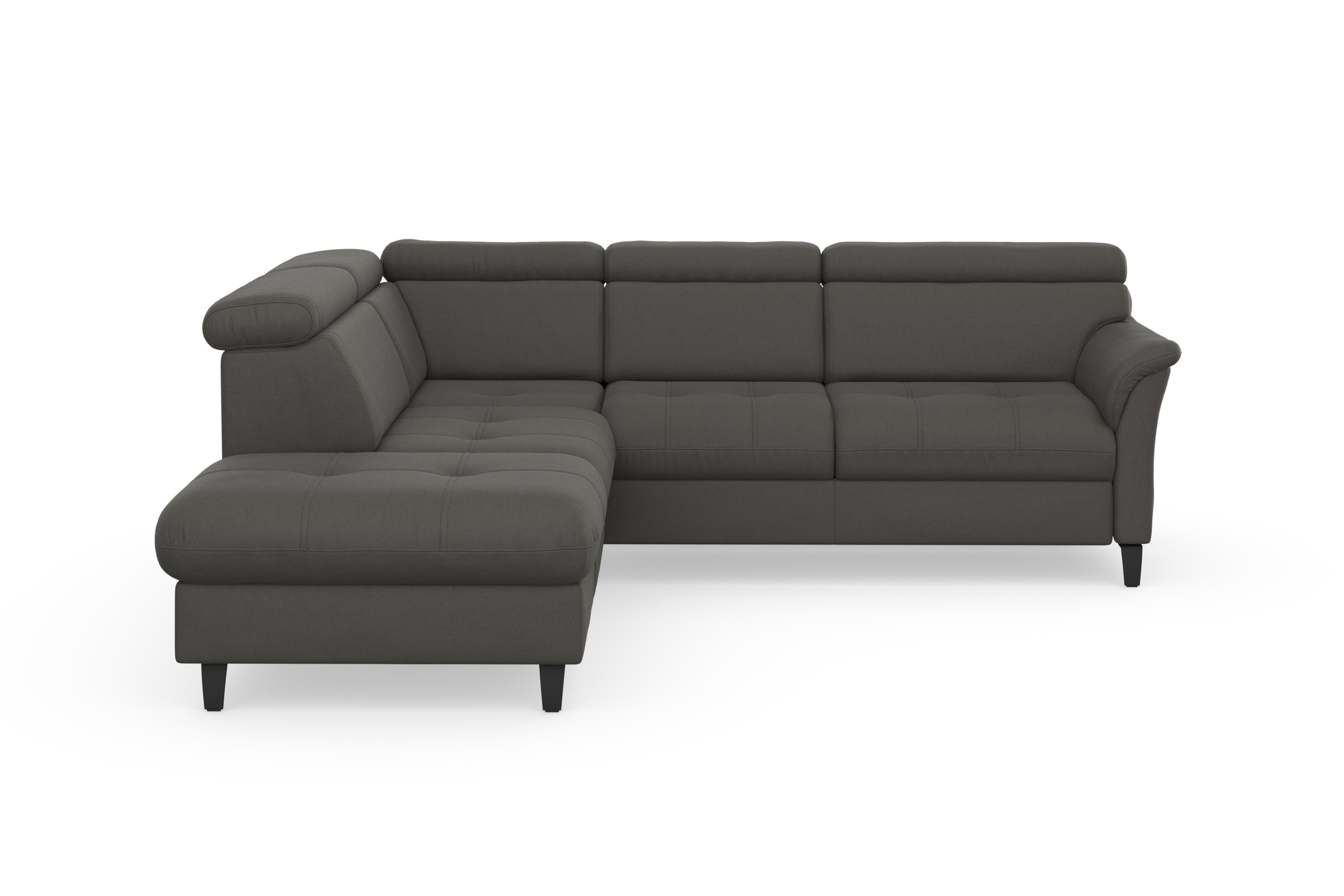 sit&more Ecksofa "Marano L-Form" inklusive Kopfteilverstellung, optional Schlaffunktion & Bettkasten