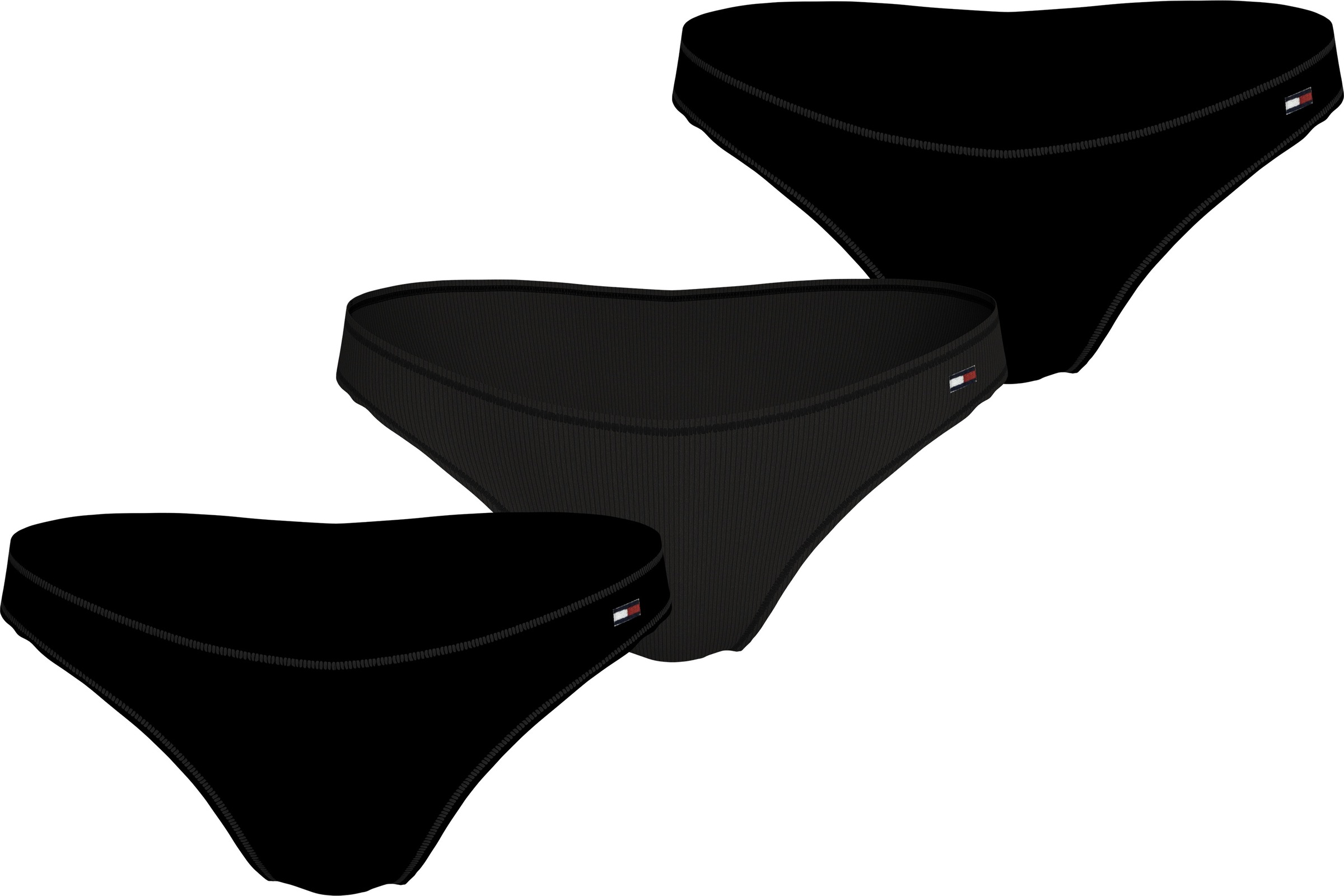 Tommy Hilfiger Underwear Bikinislip »3 PACK DIPPED BIKINI«, (Packung, 3 St., 3er), mit Logo