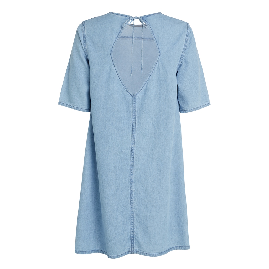 Tommy Jeans A-Linien-Kleid »TJW CHAMBRAY A-LINE SS DRESS EXT«